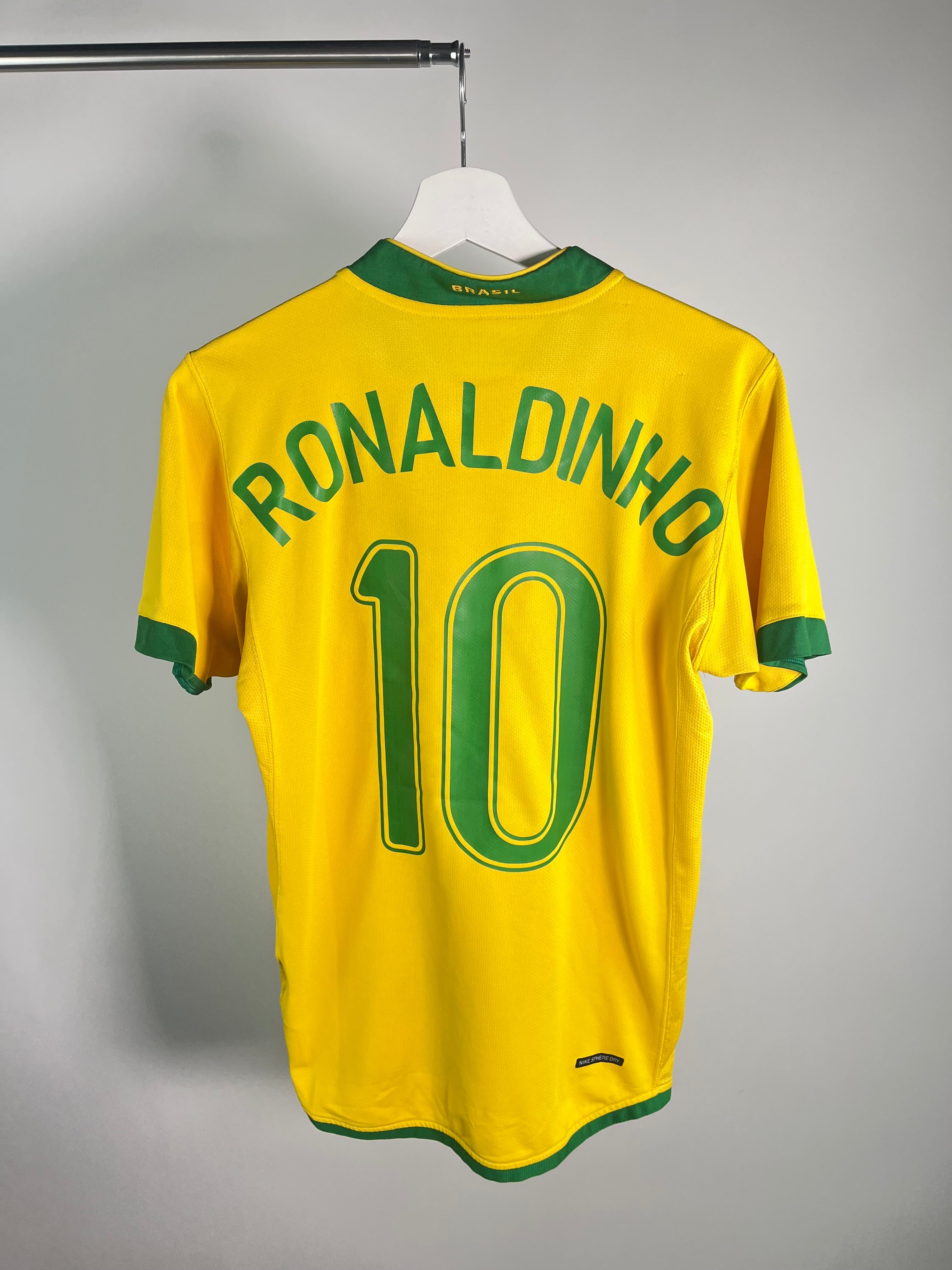 Jersey Brasil Local 2006 2008 Ronaldinho (S)