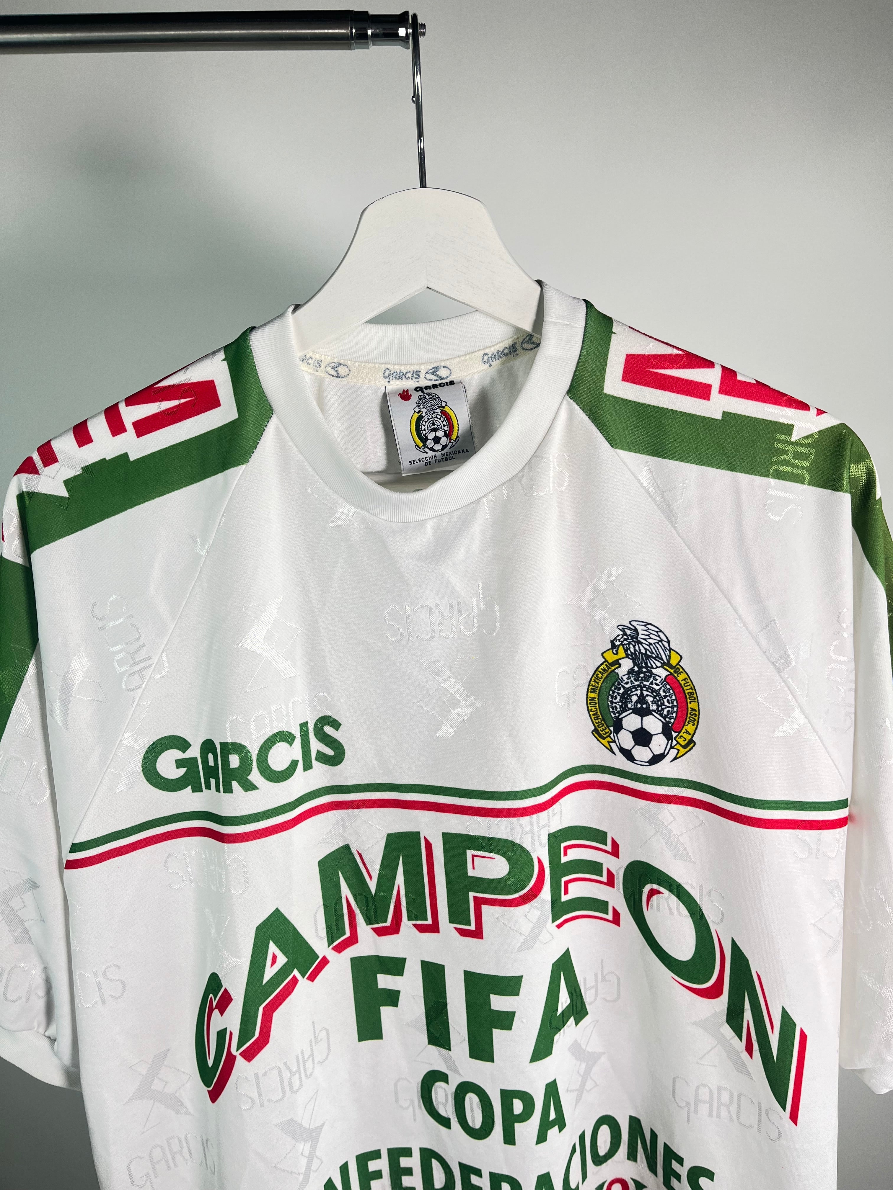 Jersey México Especial 1999 Campeones Copa Confederaciones (XL)