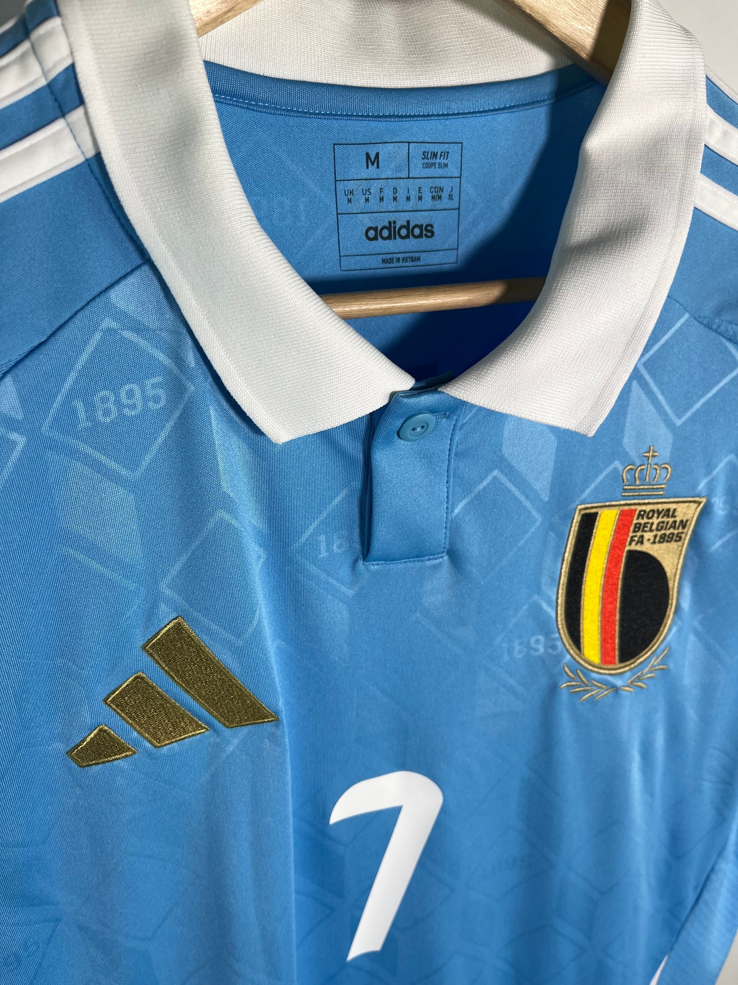 Jersey Bélgica Visita 2024 2025 Kevin De Bruyne (M)