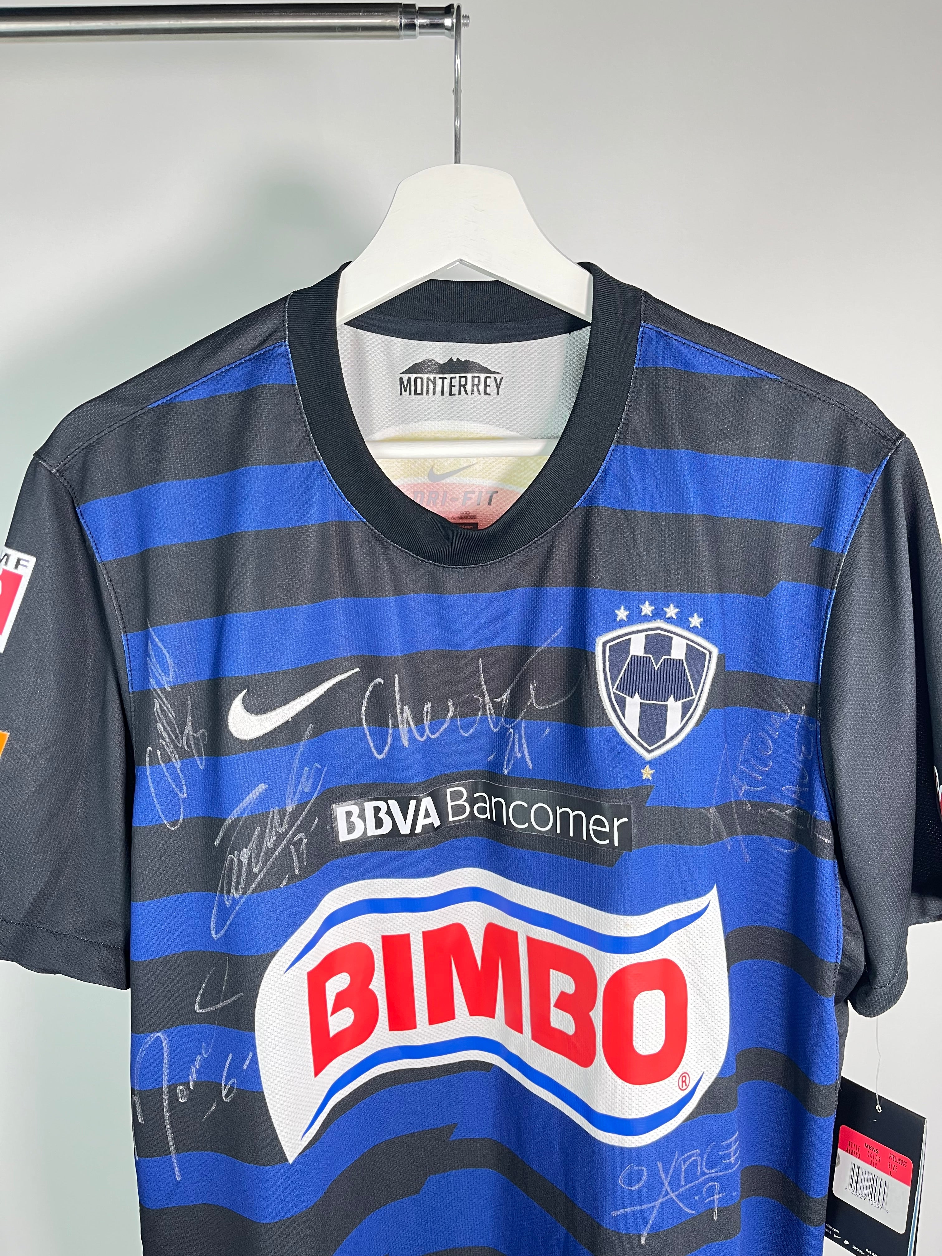 Jersey Rayados Monterrey Tercera 2011 2012 Autografiada *C/Etiquetas* (L)