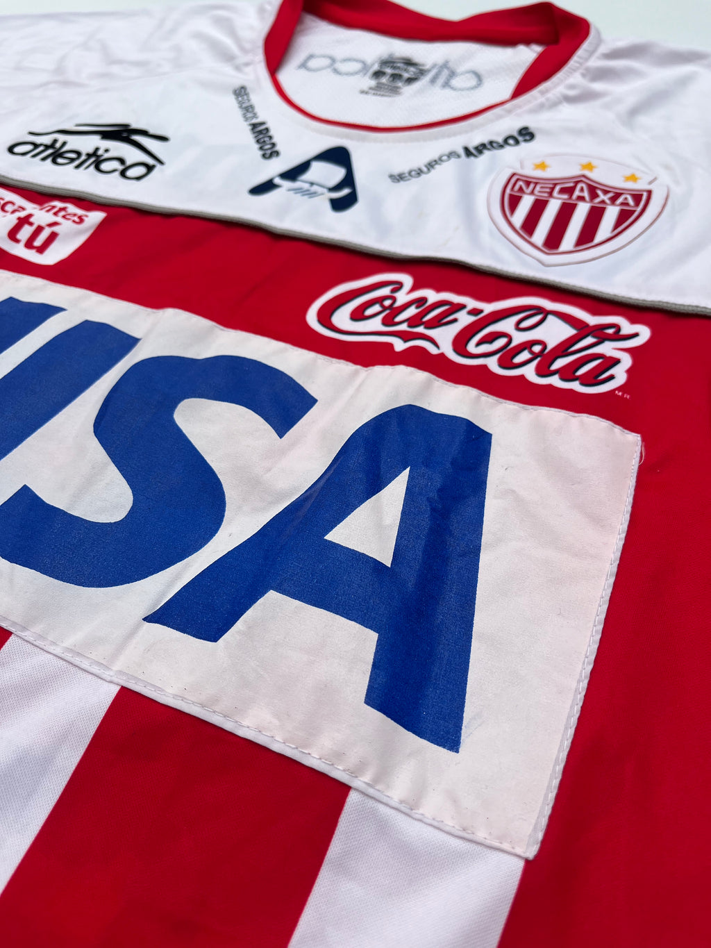 Jersey Necaxa Local 2006 2007 Match Worn Joaquín Beltran (XL)