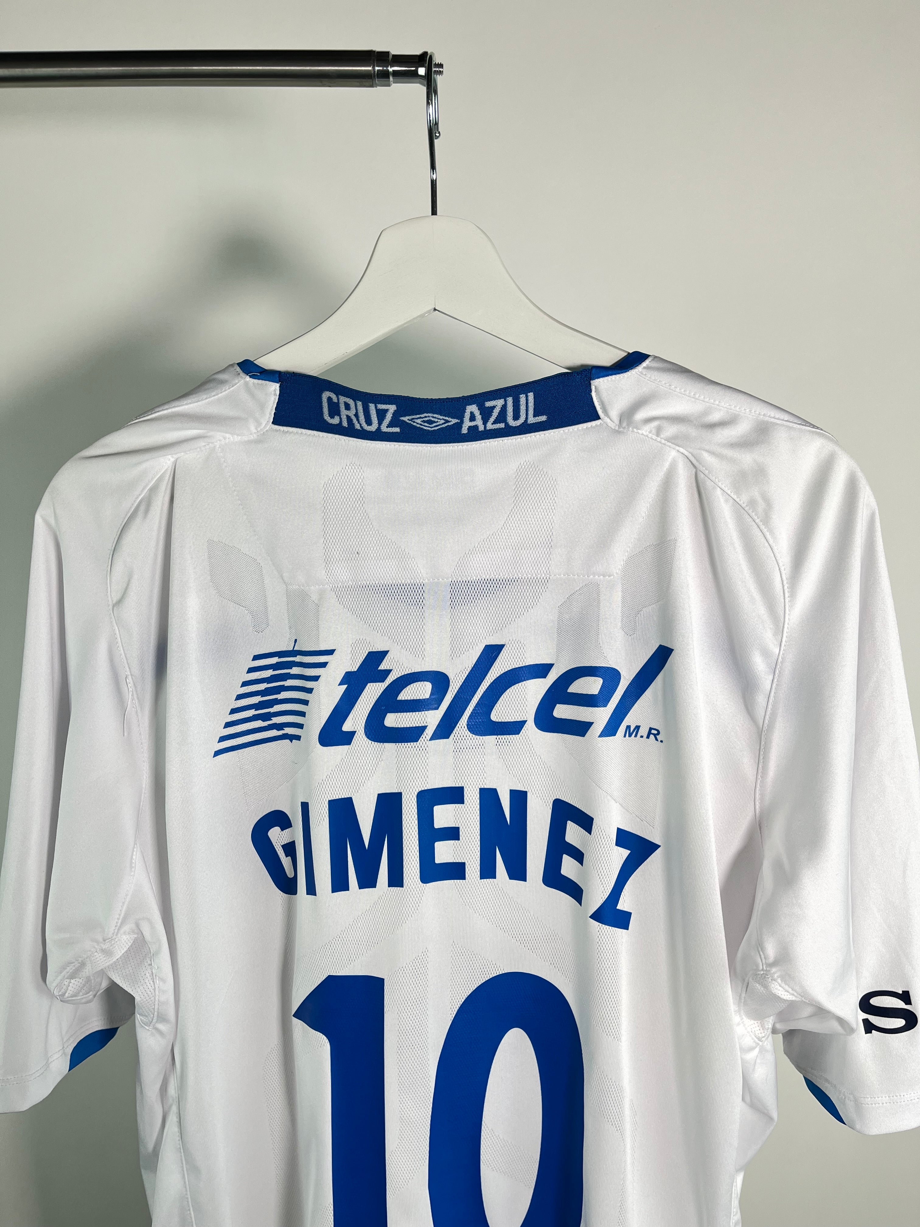 Jersey Cruz Azul Visita 2009 2010 Christian “Chaco” Giménez (L)