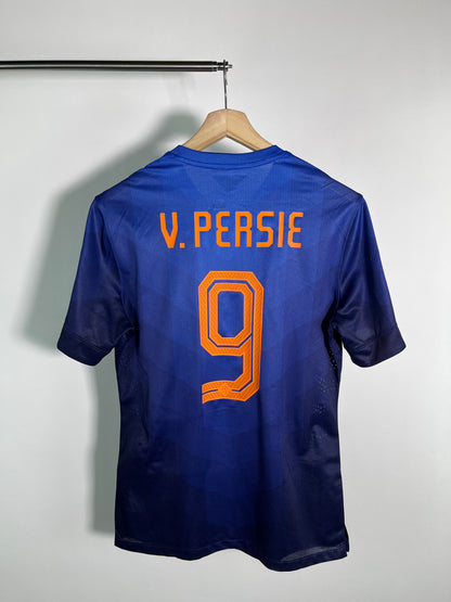 Jersey Holanda Visita 2014 2015 Versión Jugador *Mundial Brasil* Robin Van Persie (L)