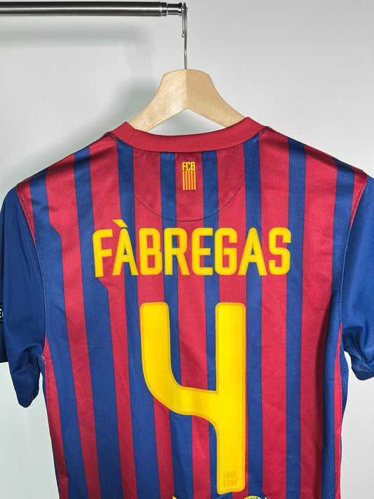 Jersey Barcelona Local 2011 2012 Champions League* Cesc Fàbregas (S)