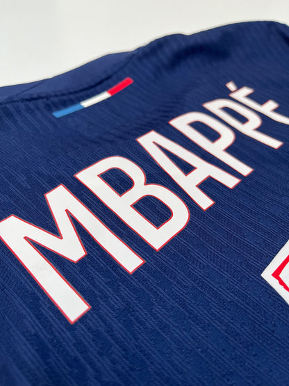 Jersey PSG Local 2024 2025 Versión Jugador Kylian Mbappé (S)