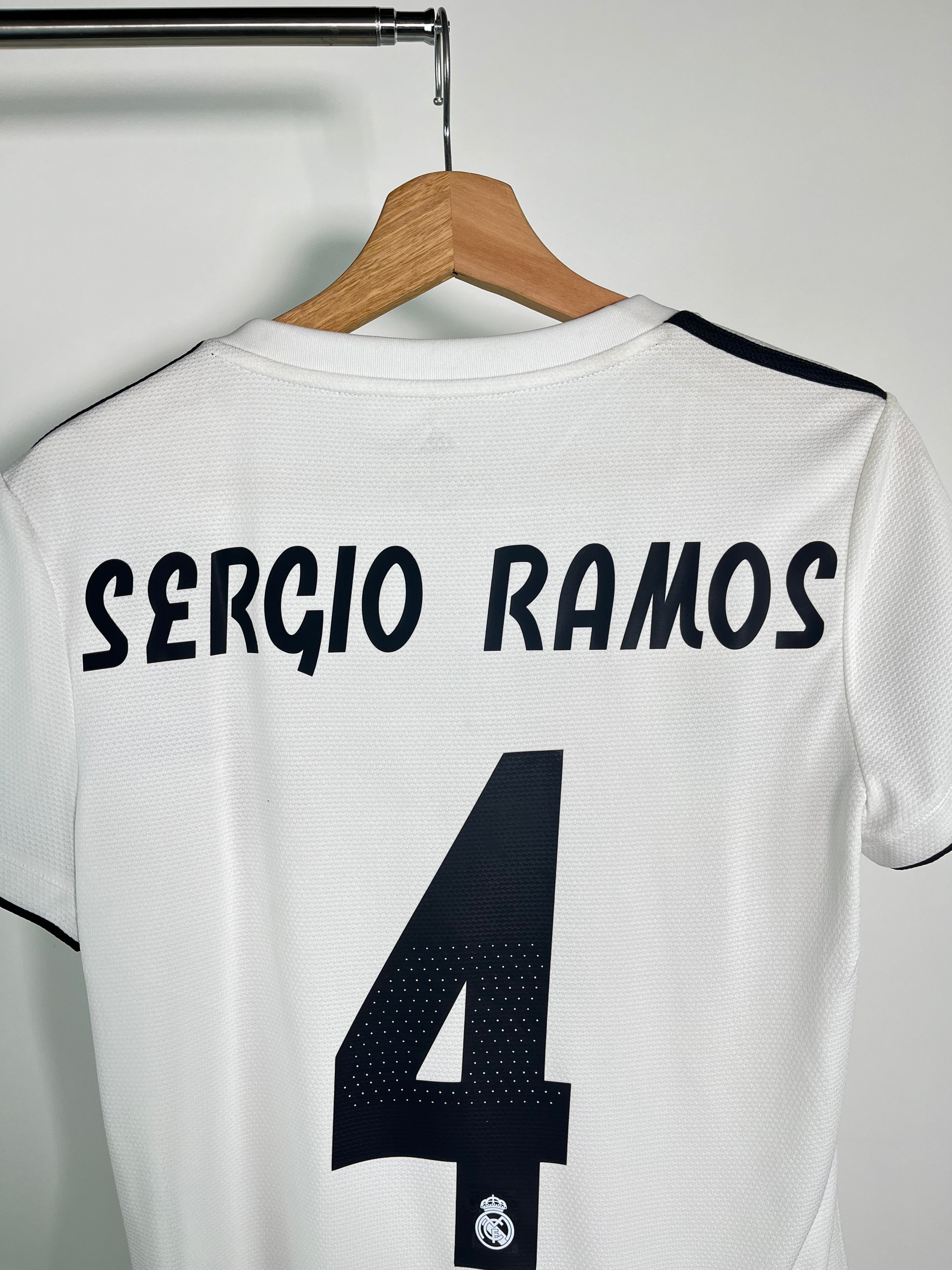 Jersey Real Madrid Local 2018 2019 Sergio Ramos *C/Etiquetas* (M mujer)