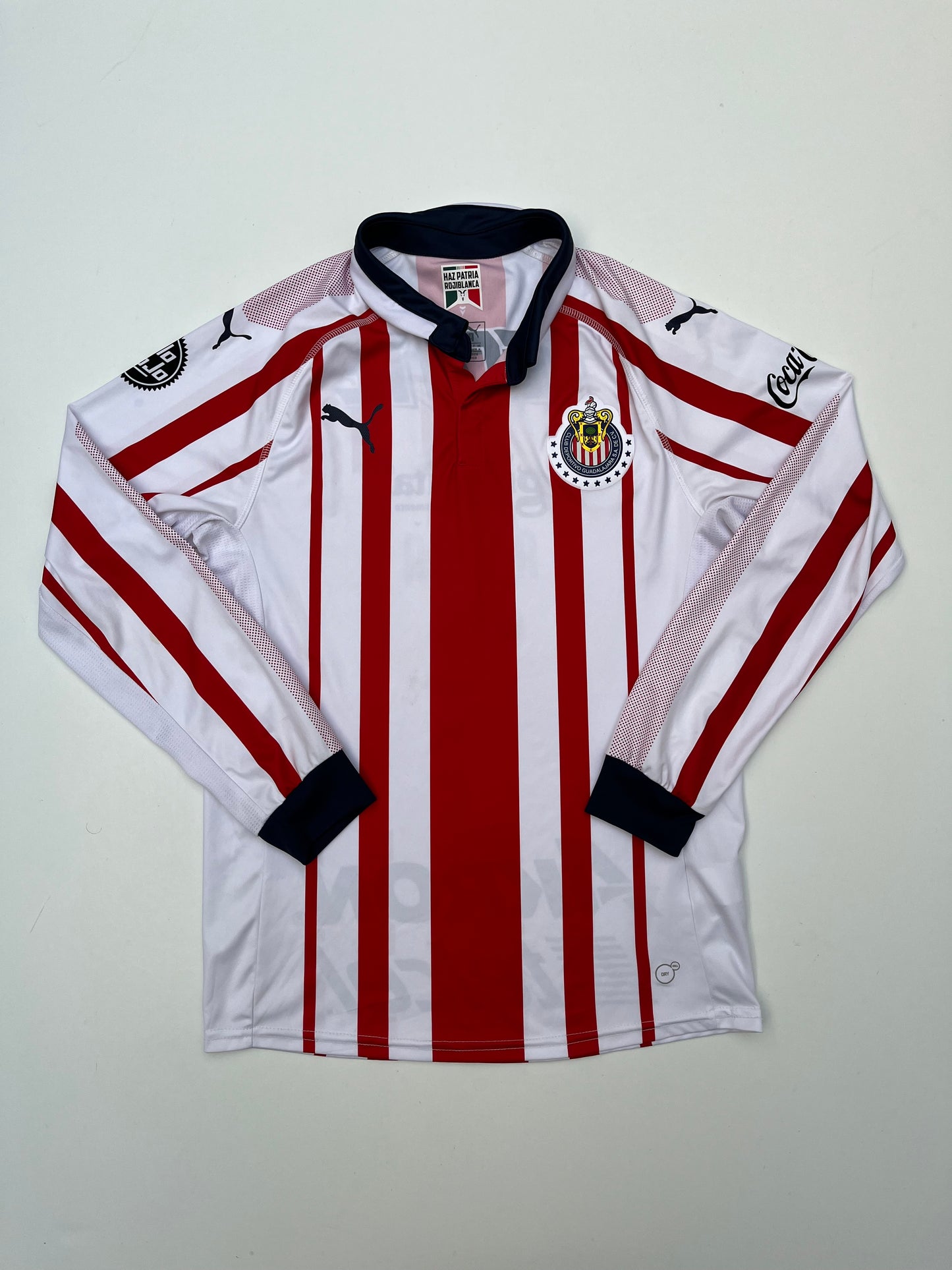 Jersey Chivas Local 2018 2019 Alexis Vega Manga Larga (M)