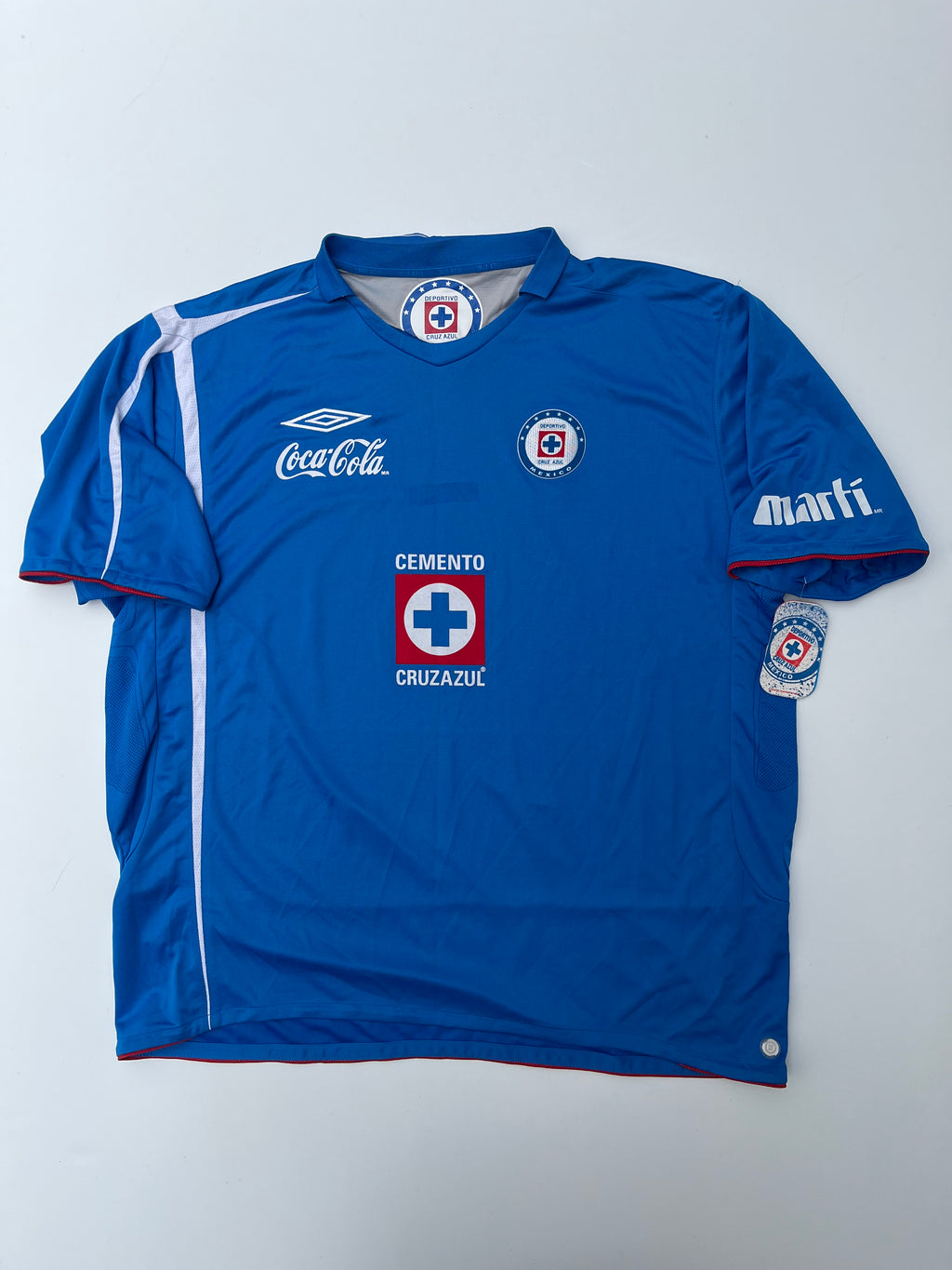 Jersey Cruz Azul Local 2006 2007 *C/Etiquetas* César “Chelito”Delgado (XL)