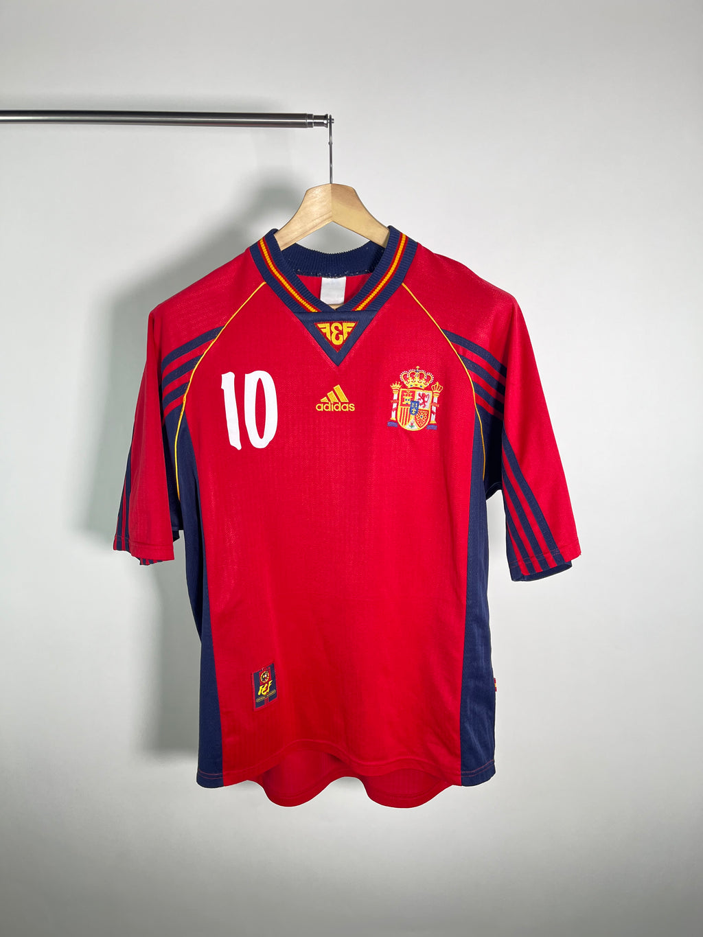 Jersey España Local 1998 2000 Raúl González (L)