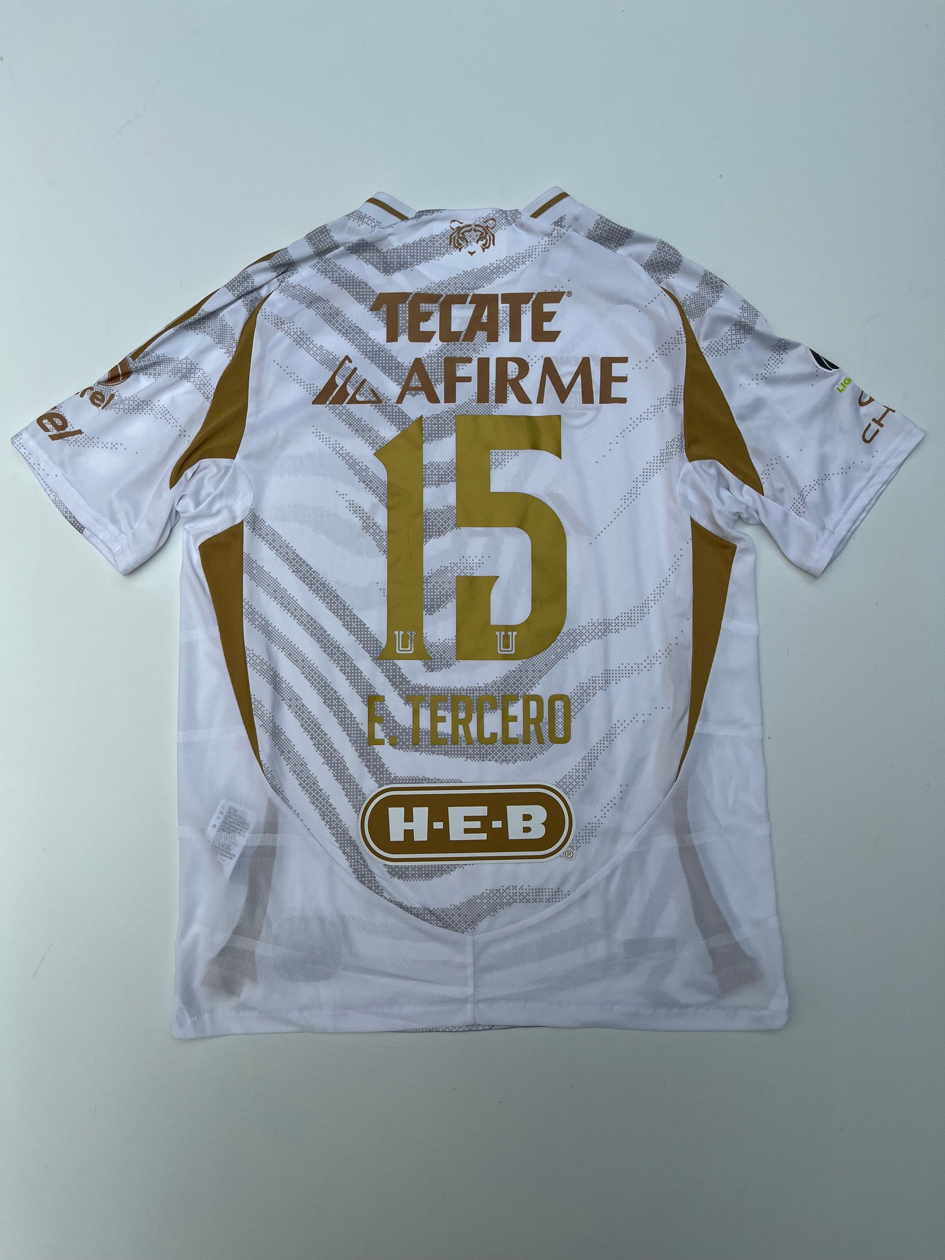 Tigres Blanco Camisa De Tigres Uanl Nuevo Jersey Tigres 2024 Club