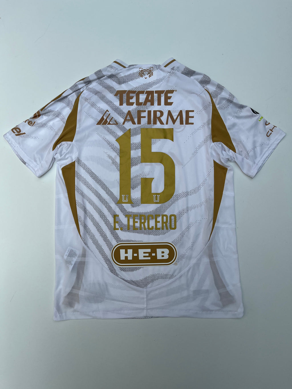 Jersey Tigres Tercero 2024 2025 Match Worn Eduardo Tercero (L)