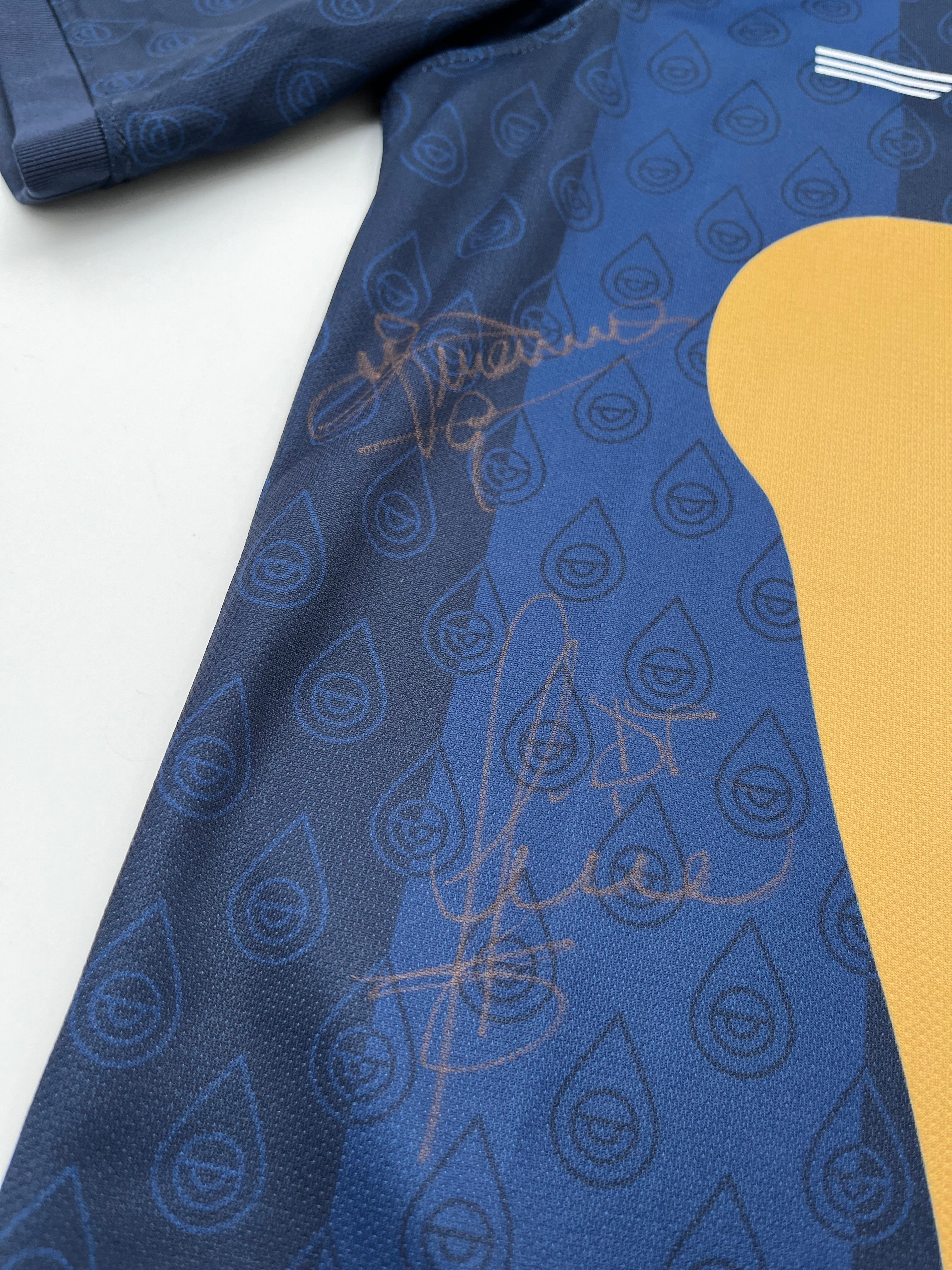 Jersey Pumas Visita 2019 2020 Autografiado Andrés Lillini y Juan Dinenno (M)