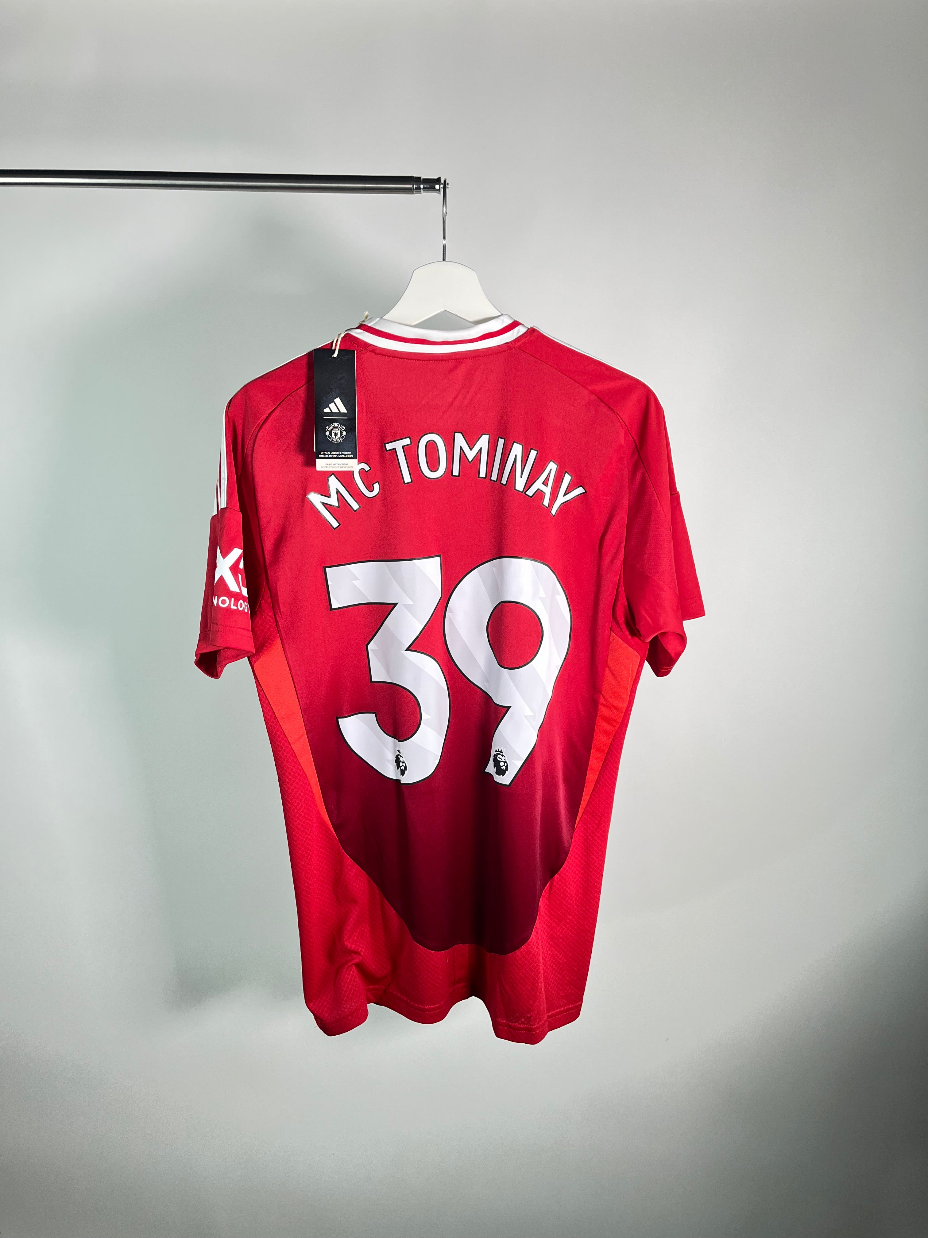 Jersey Manchester United Local 2024 2025 Scott McTominay *C/Etiquetas* (M)