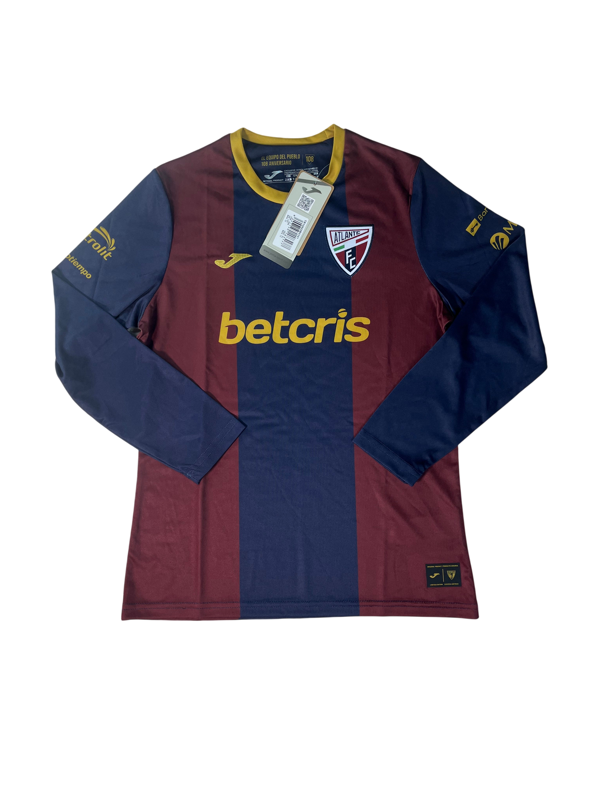Jersey Atlante Especial 2023 2024 Manga Larga *C/Etiquetas* (L Niño)