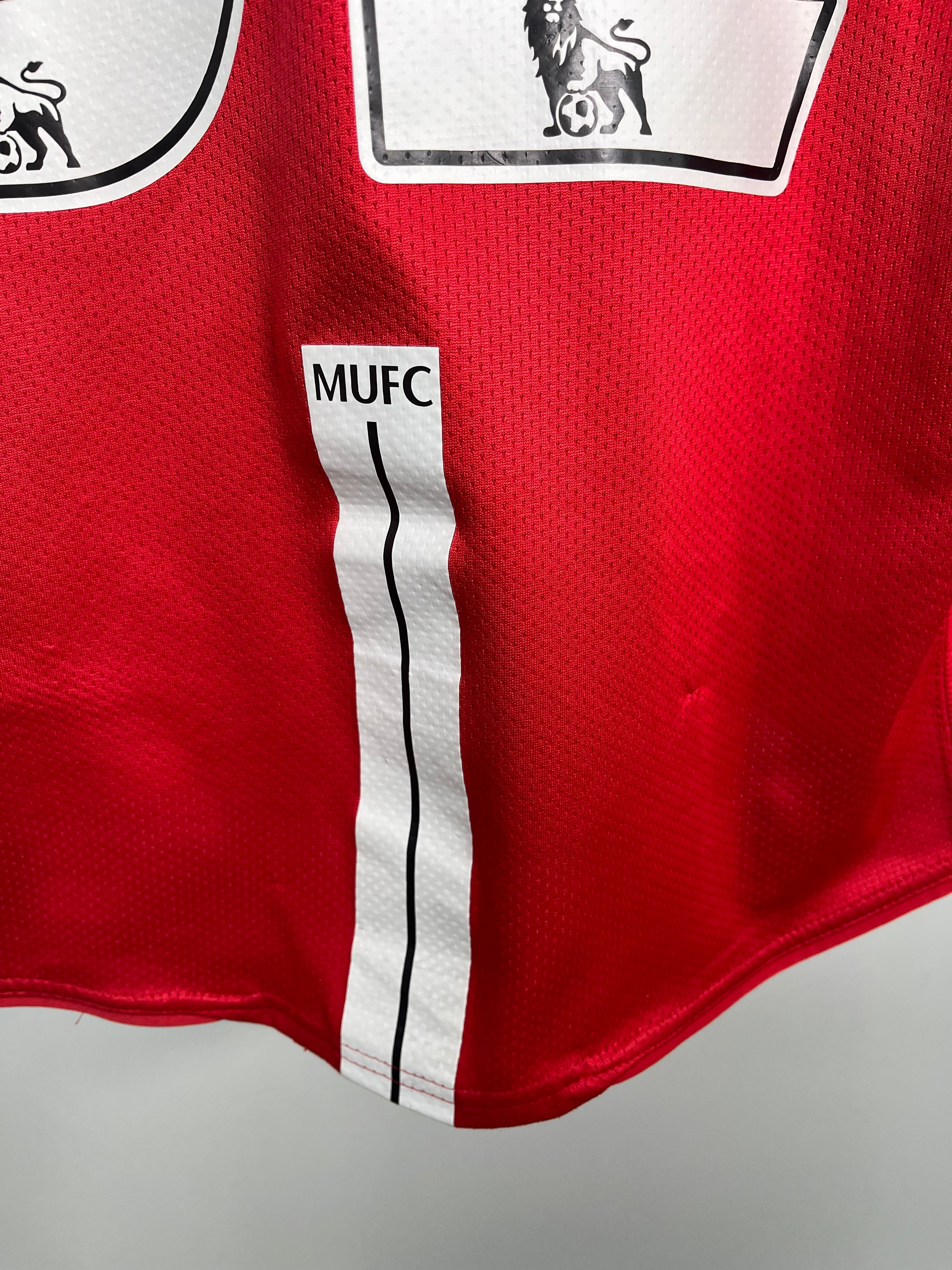 Jersey Manchester United Local 2008 2009 Carlos Tevez (L)