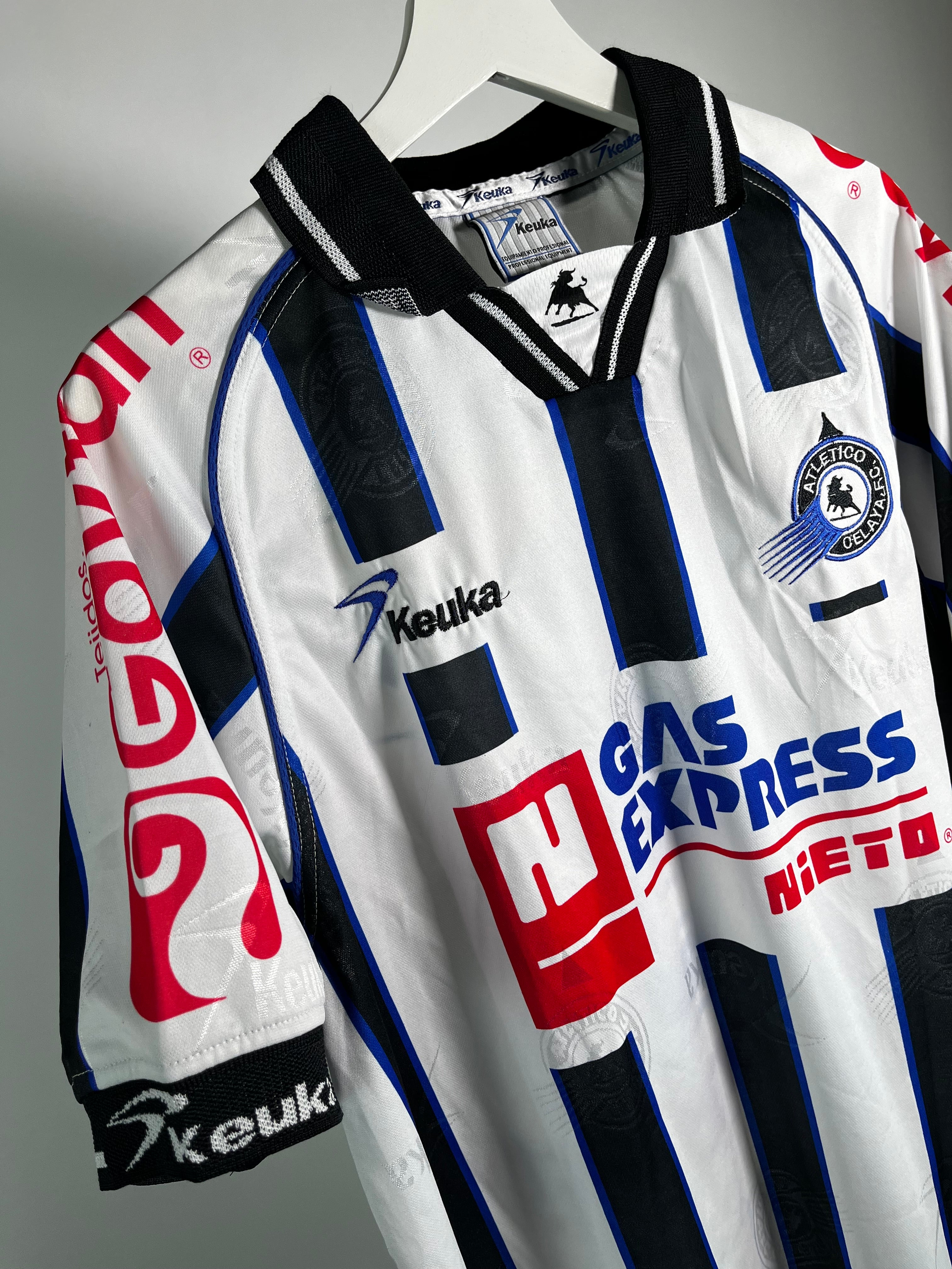 Jersey Atlético Celaya Visita 2000 2001 Tiba Utilería (L)