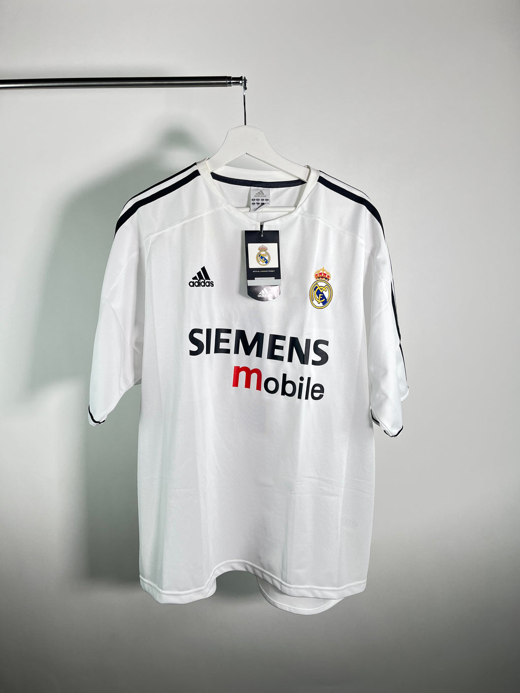 Jersey Real Madrid Local 2003 2004 *C/Etiquetas* Zinedine Zidane (XL)