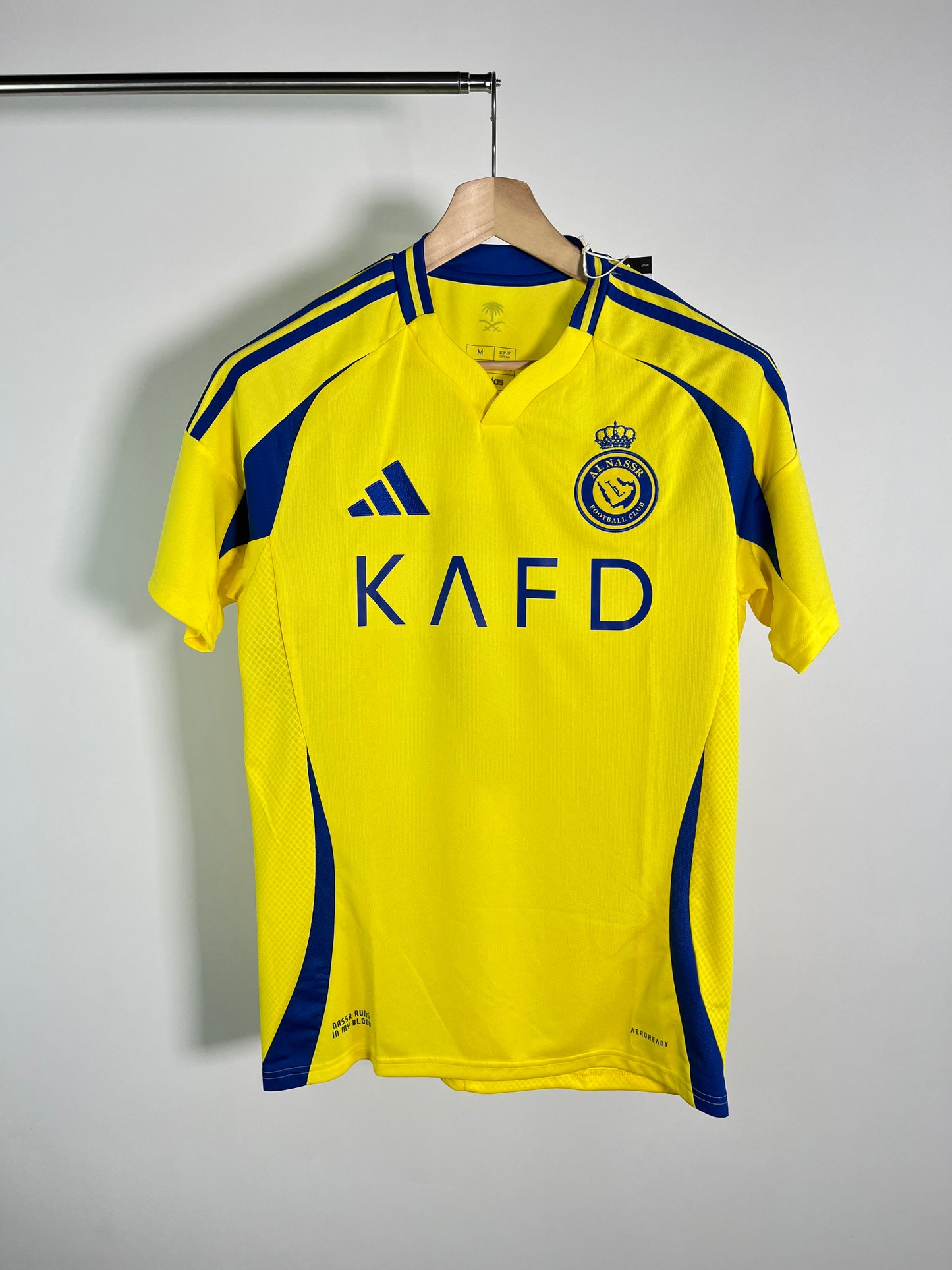 Jersey Al Nassr Local 2024 2025 Cristiano Ronaldo *C/Etiquetas* (M)