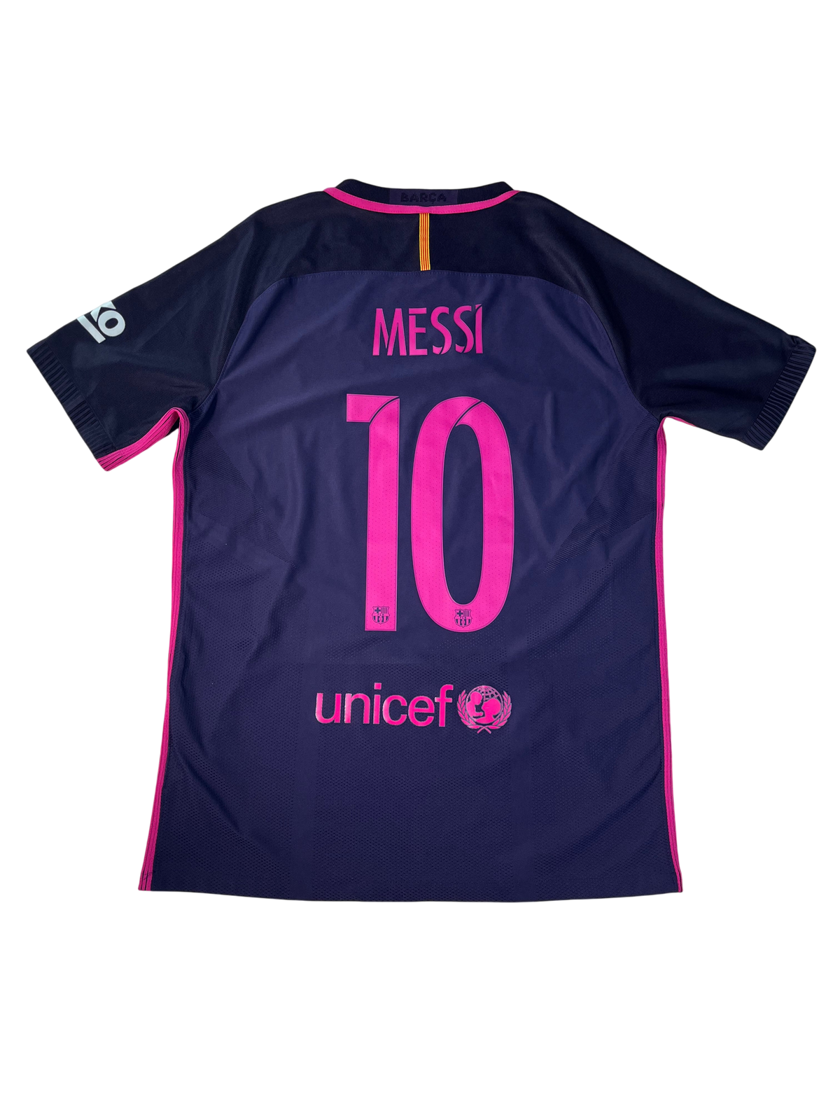 Jersey Barcelona Visita 2016 2017 Versión Jugador Lionel Messi (L)