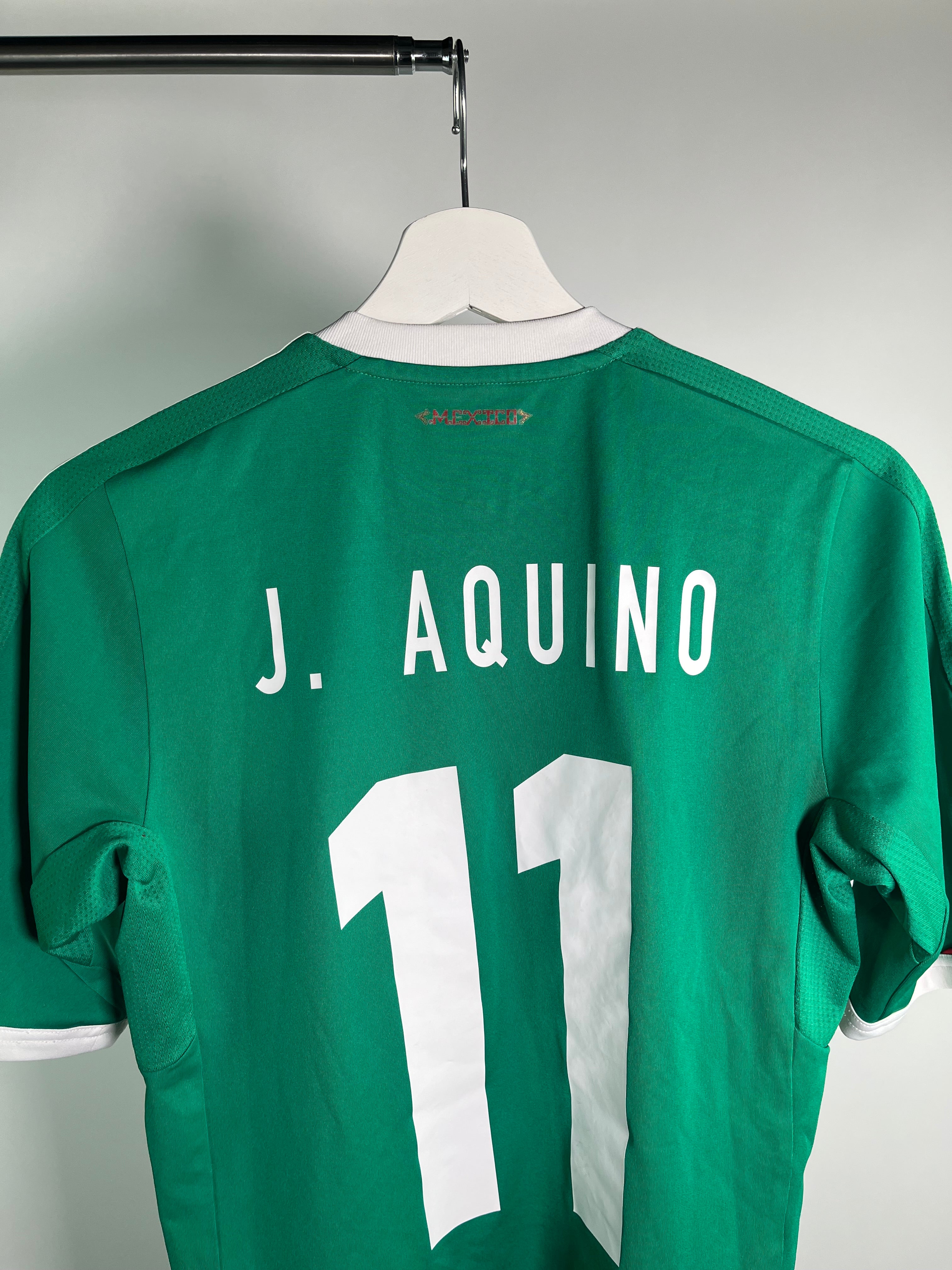 Jersey México Local 2011 2012 Utilería *Clasificatorias Mundial 2014* Javier Aquino (S)