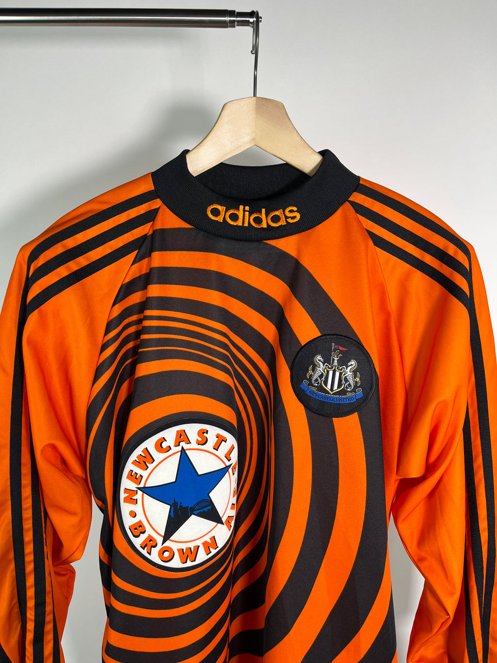 Jersey Newcastle United Portero 1997 1998 Manga Larga (L)