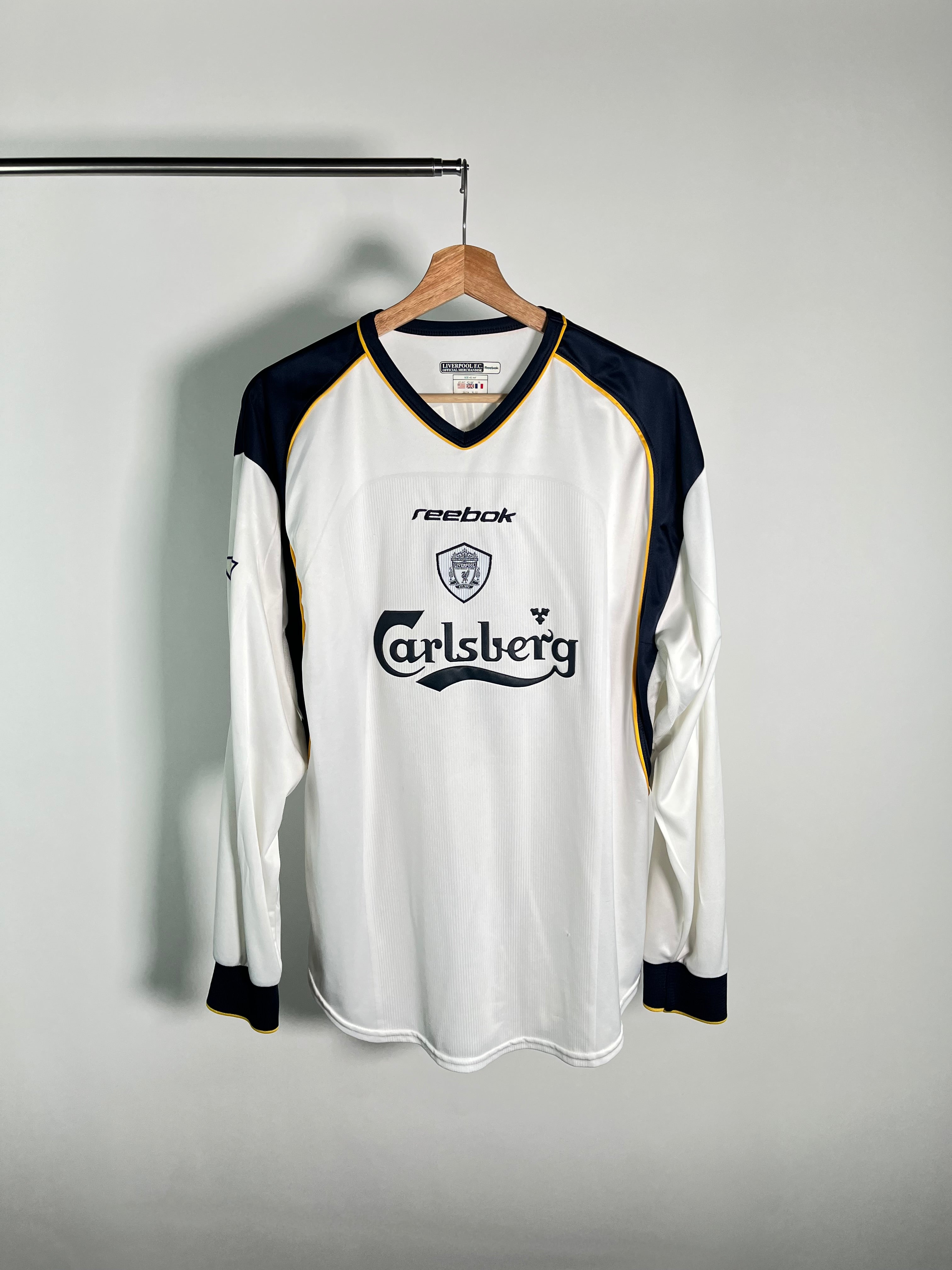 Jersey Liverpool Tercera 2002 2003 Manga Larga Michael Owen (XL)