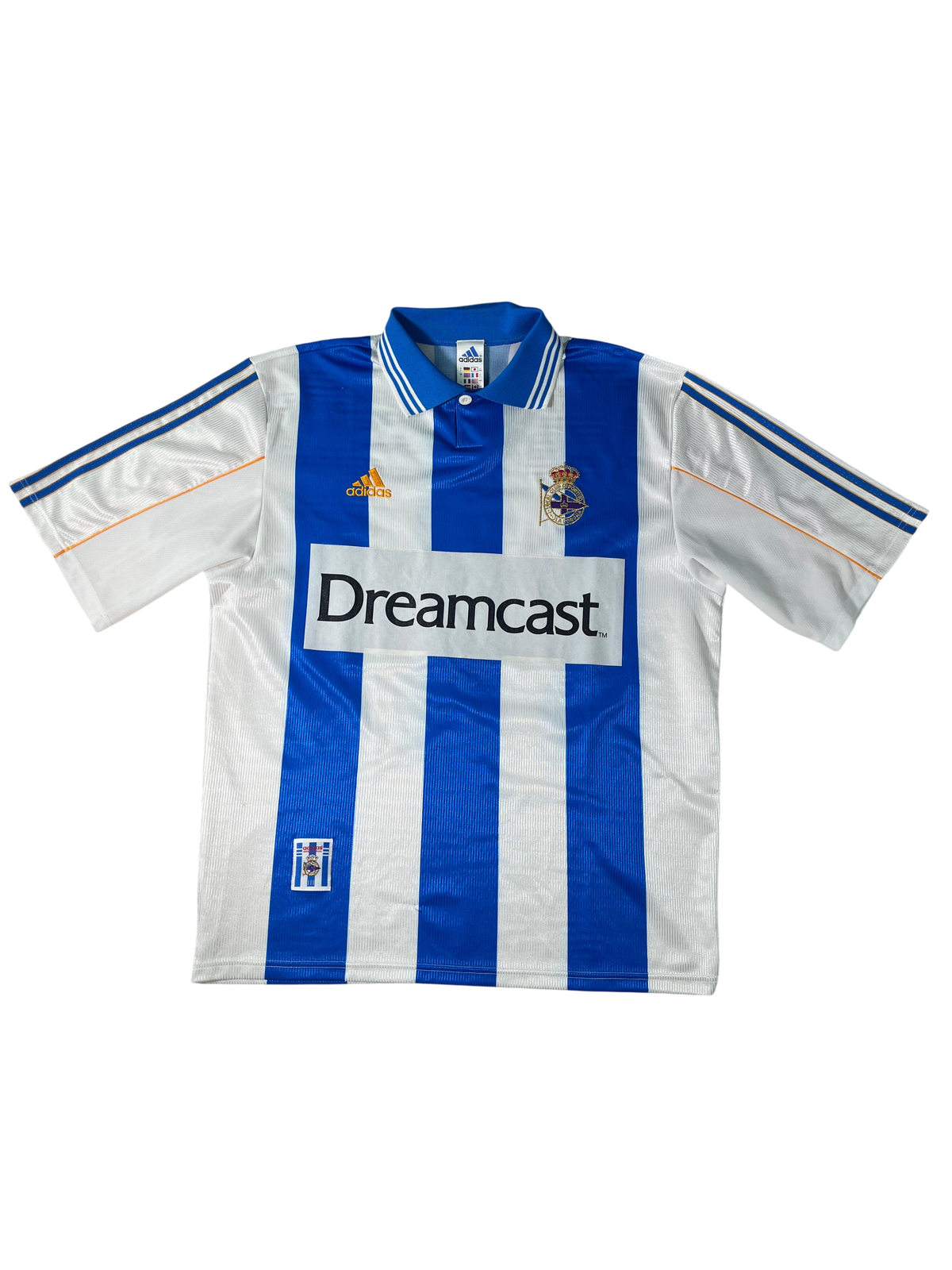 Jersey Deportivo La Coruña Local Champions League 2000 2001 Roy Makaay (L)