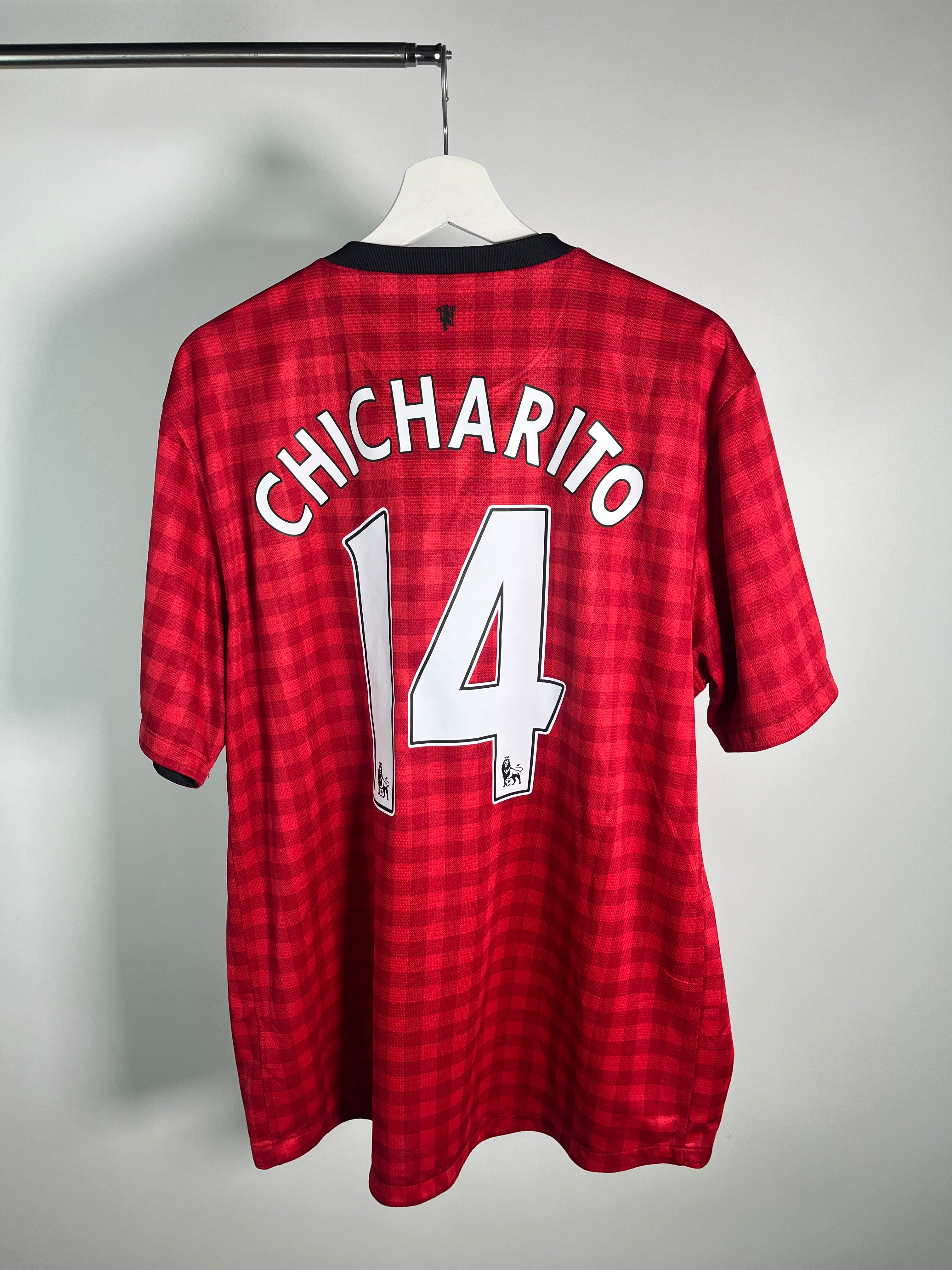 Jersey Machester United Local 2012 2013 Javier Chicharito Hernández (XL)