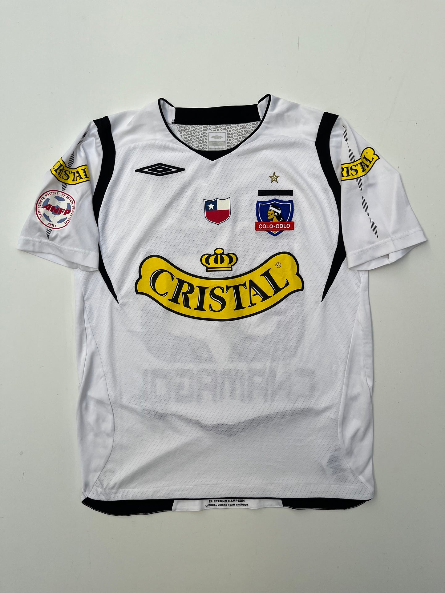 Jersey Colo Colo Local 2007 2008 Chamagol Match Worn (M)