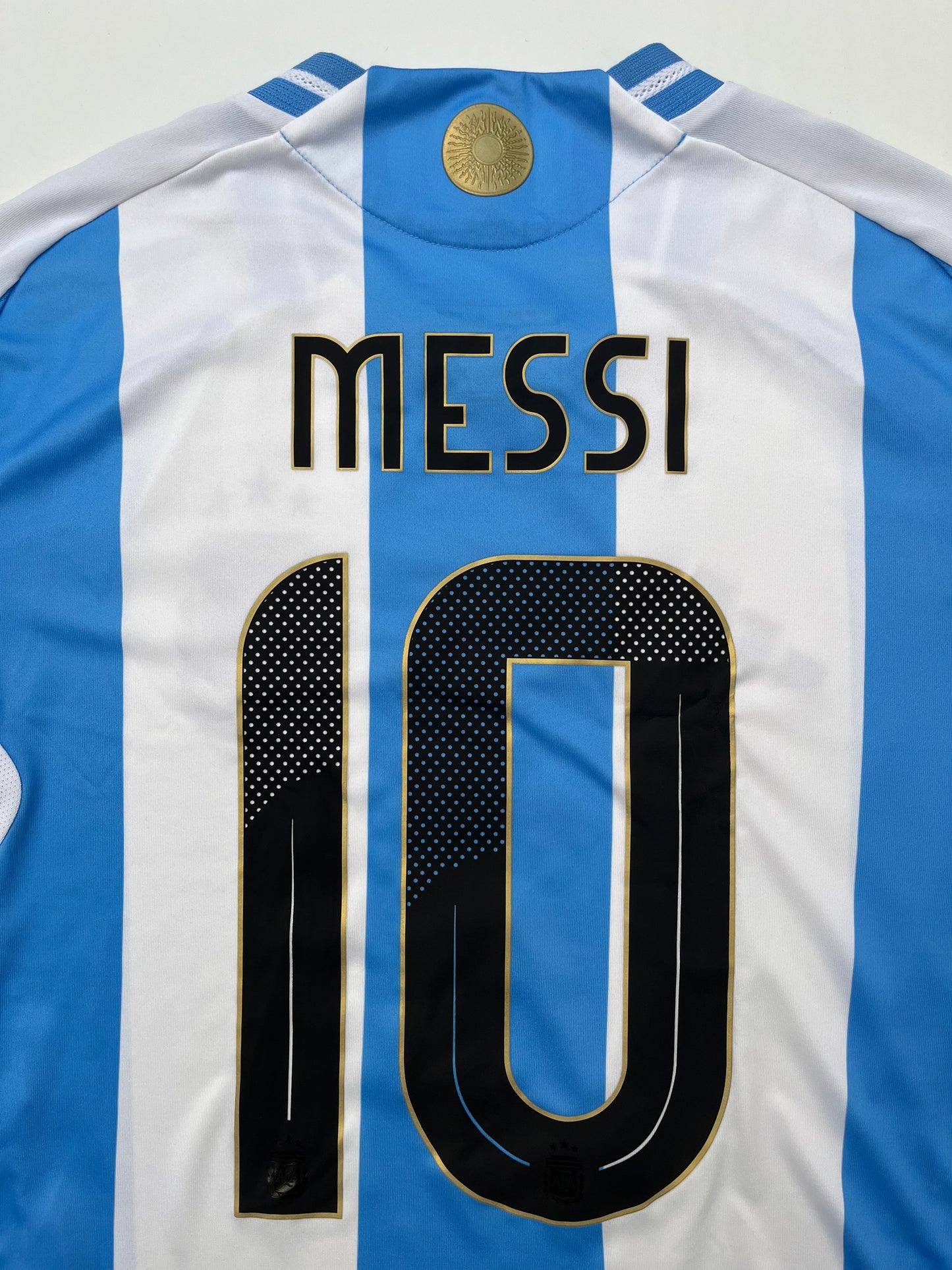 Jersey Argentina Local 2024 2025 Versión Jugador Lionel Messi (S)