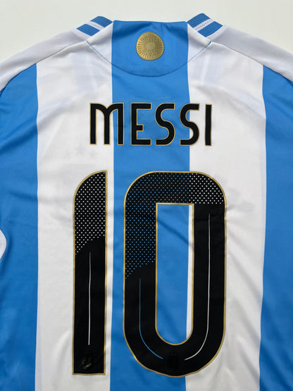 Jersey Argentina Local 2024 2025 Versión Jugador Lionel Messi (S)