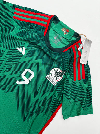 Jersey México Local 2022 2023 Versión Jugador Raúl Jiménez (XL)