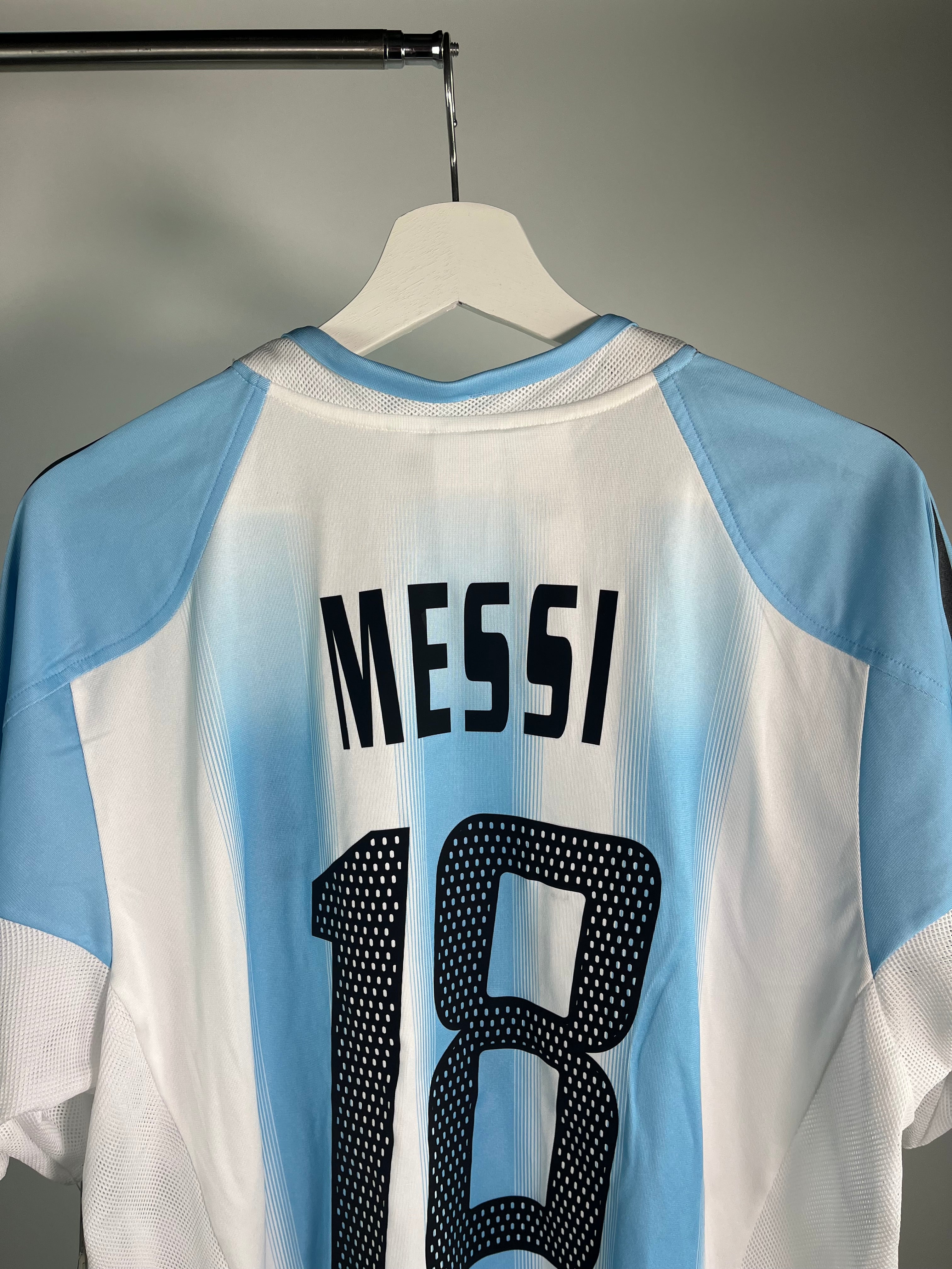 Jersey Argentina Local 2004 2006 Lionel Messi *C/Etiquetas* (L)