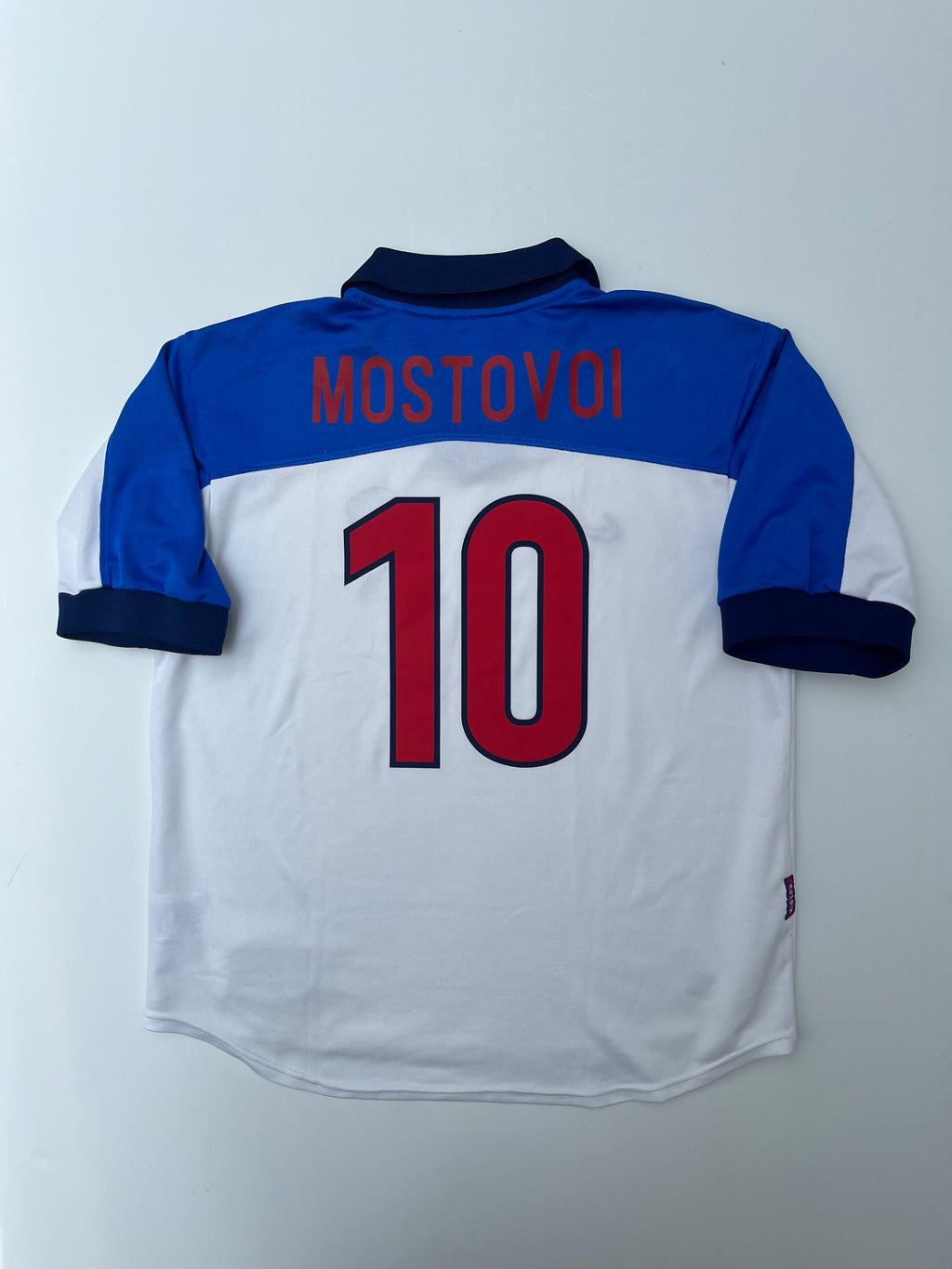 Jersey Rusia Visita 1998 1999 Aleksandr Mostovói (L)