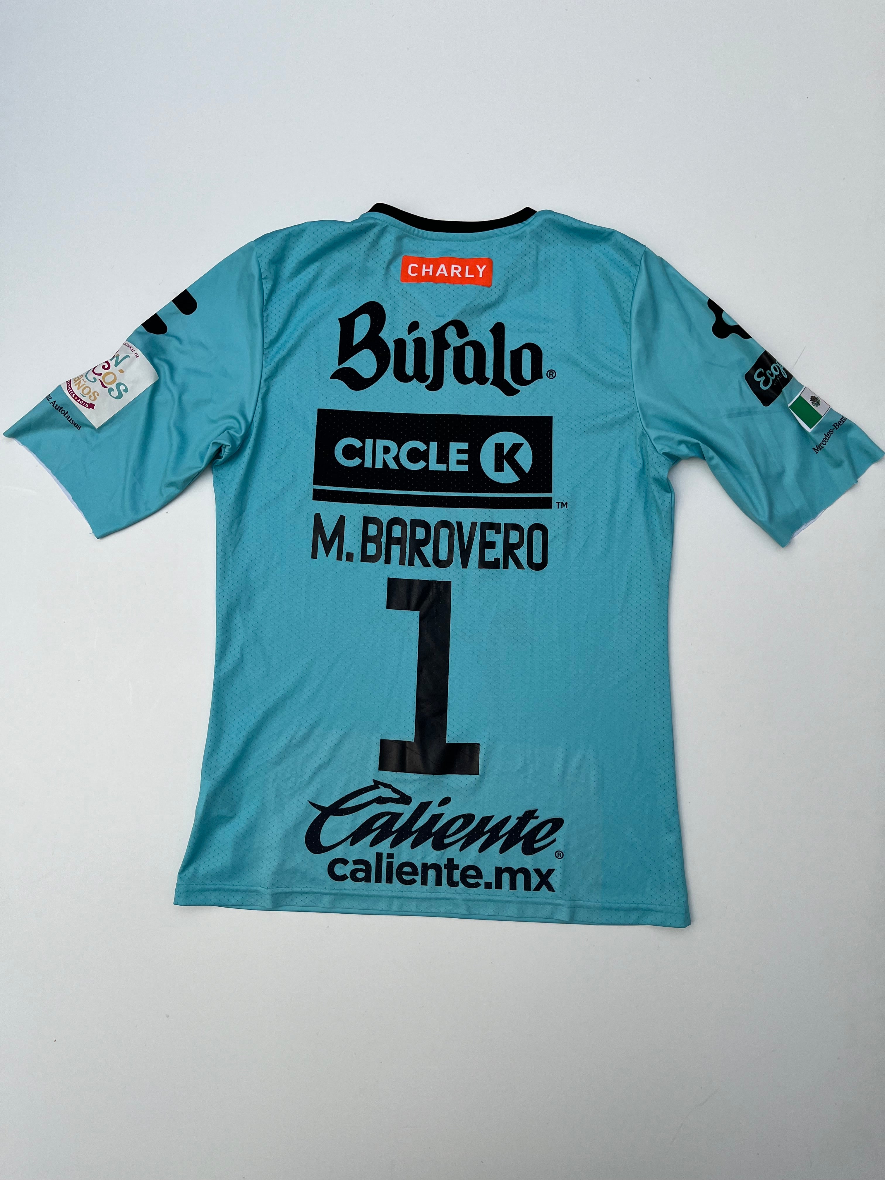 Jersey Necaxa Portero 2017 2018 Match Worn Marcelo Barovero (M)