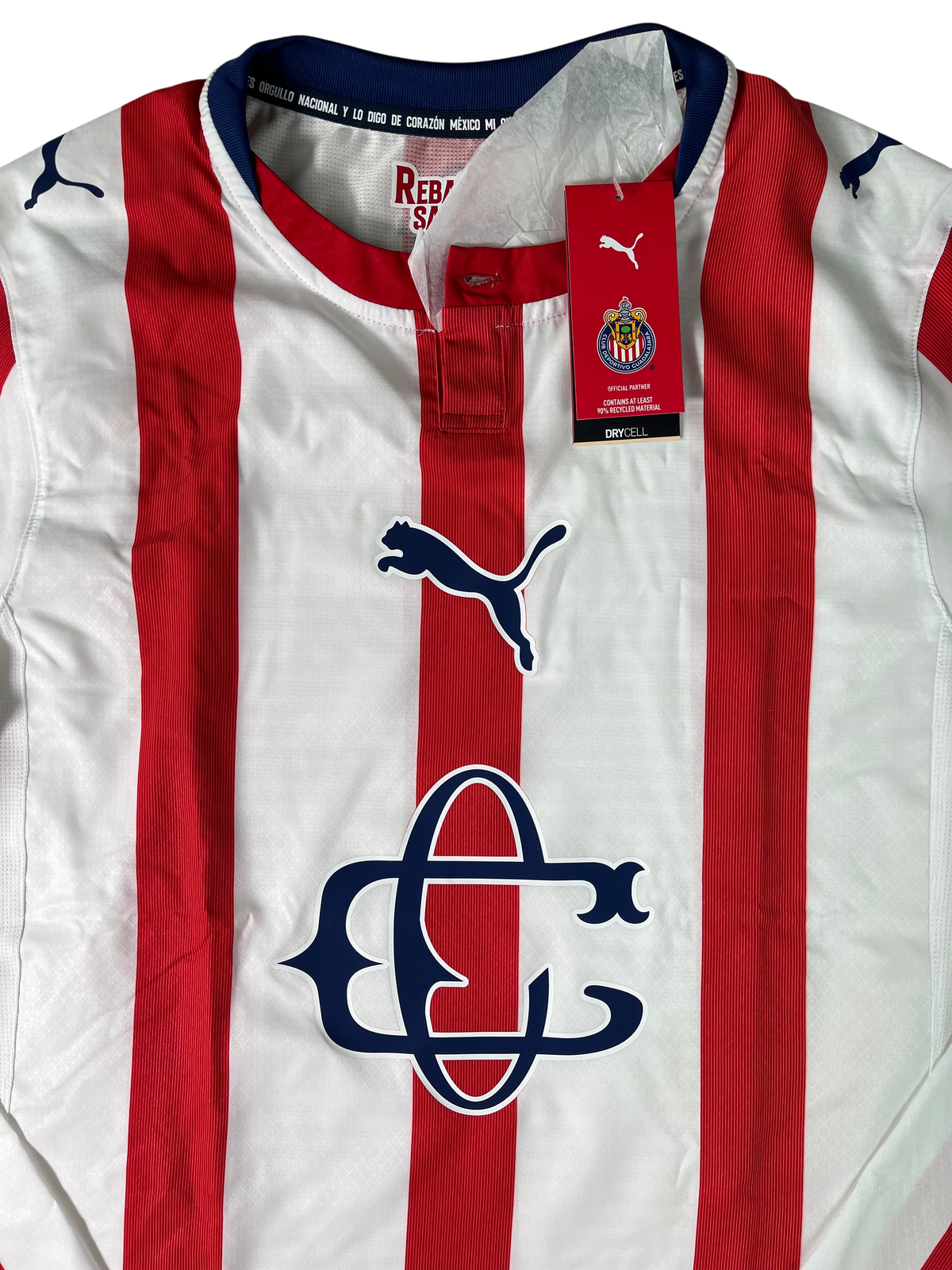 Jersey Chivas 120 Aniversario Foliado 3279/5000 Versión Jugador *Con Caja* (S)
