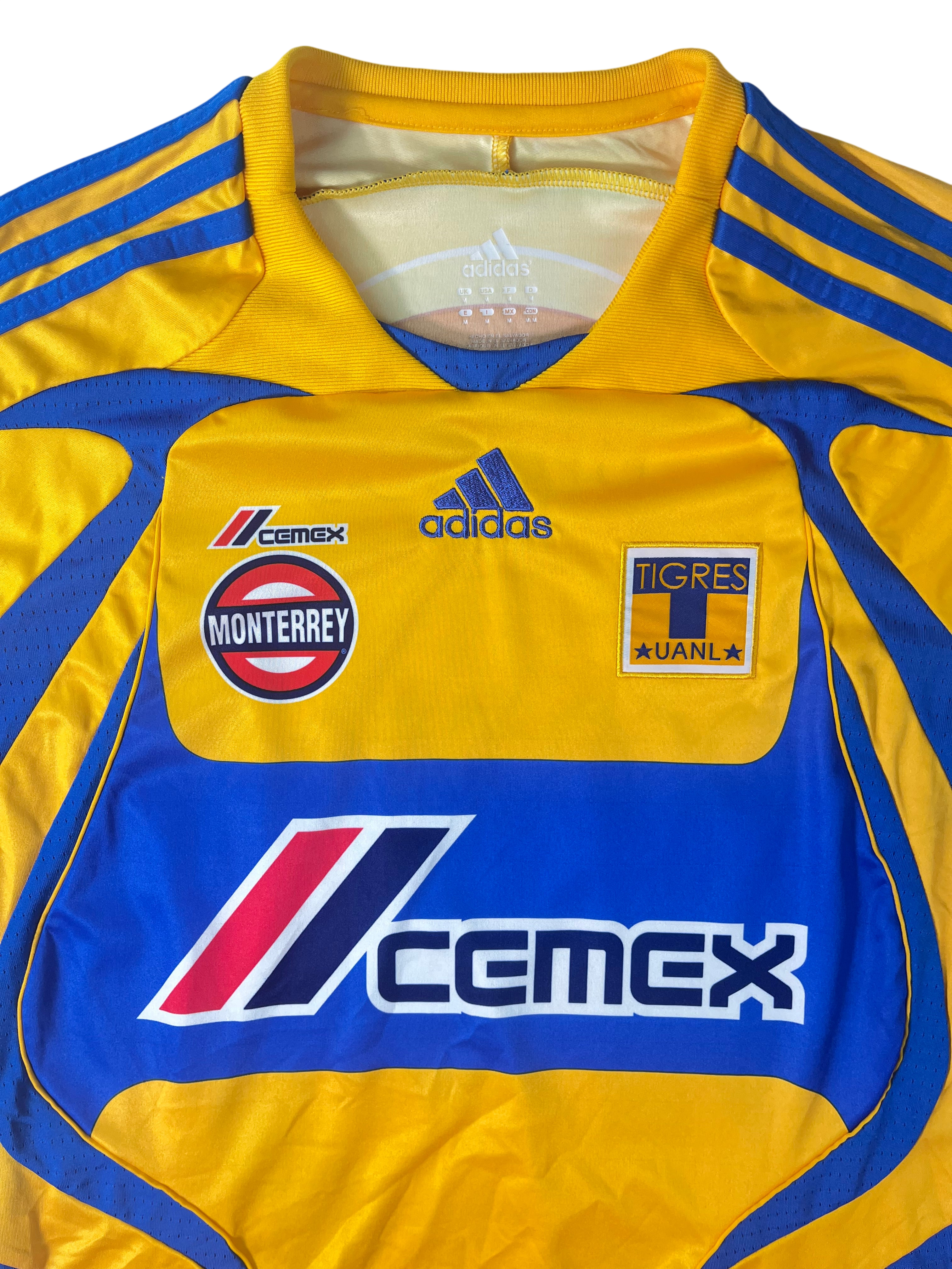 Jersey Tigres Local 2007 2008 Sebastián "Loco" Abreu (M)