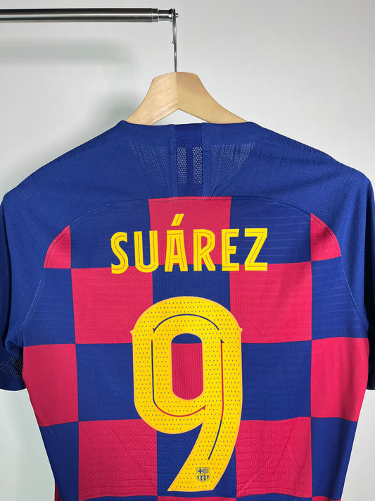 Jersey Barcelona Local 2019 2020 Versión Jugador *Champions League* Luis Suárez (M)