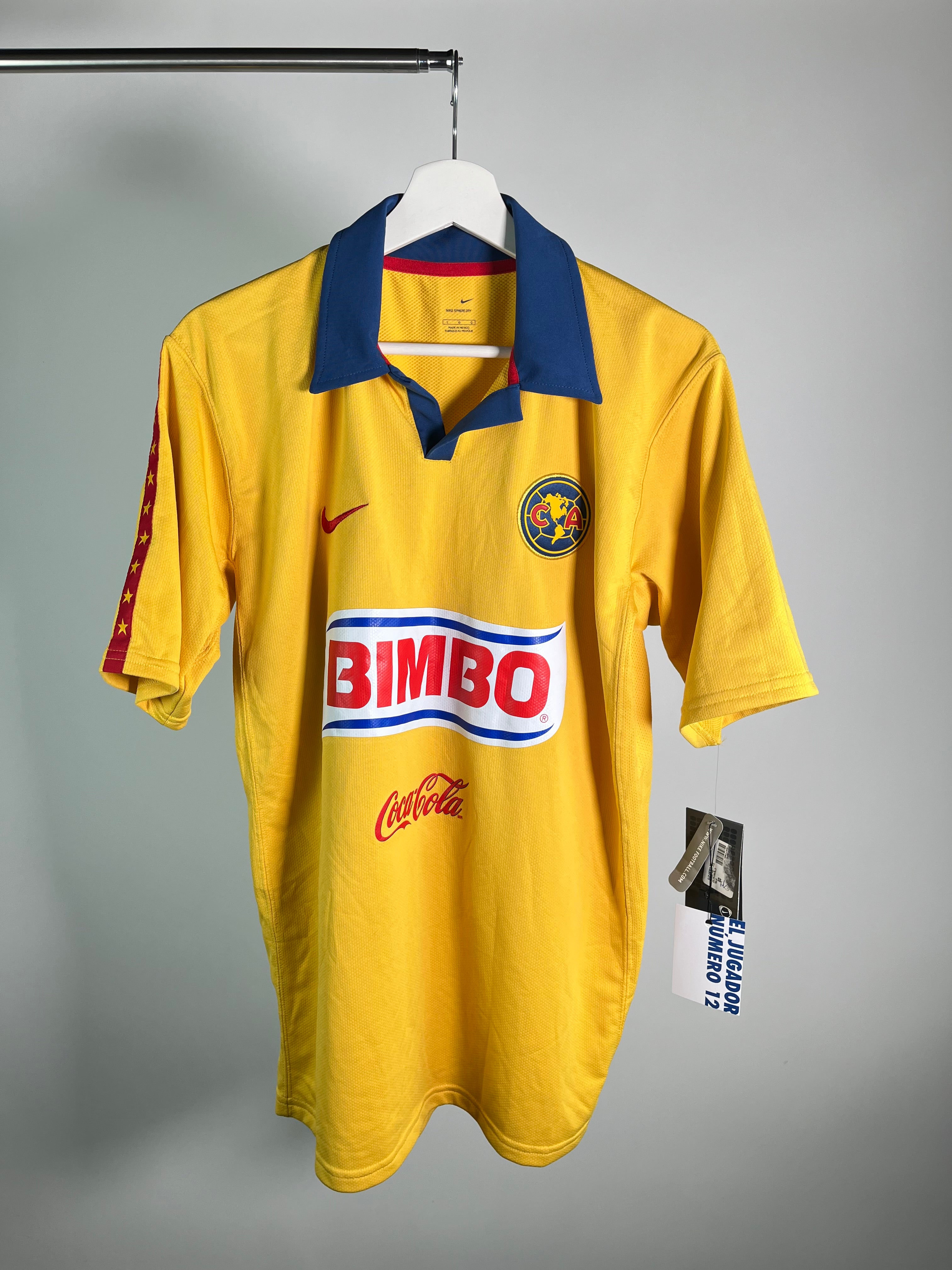 Jersey Club América Local 2006 2007 Cuauhtémoc Blanco *C/Etiquetas* (L)