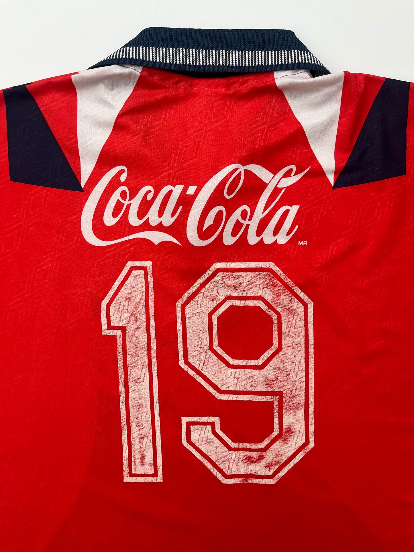 Jersey Veracruz Local 1995 1996 Match Worn Niver Arboleda (L)