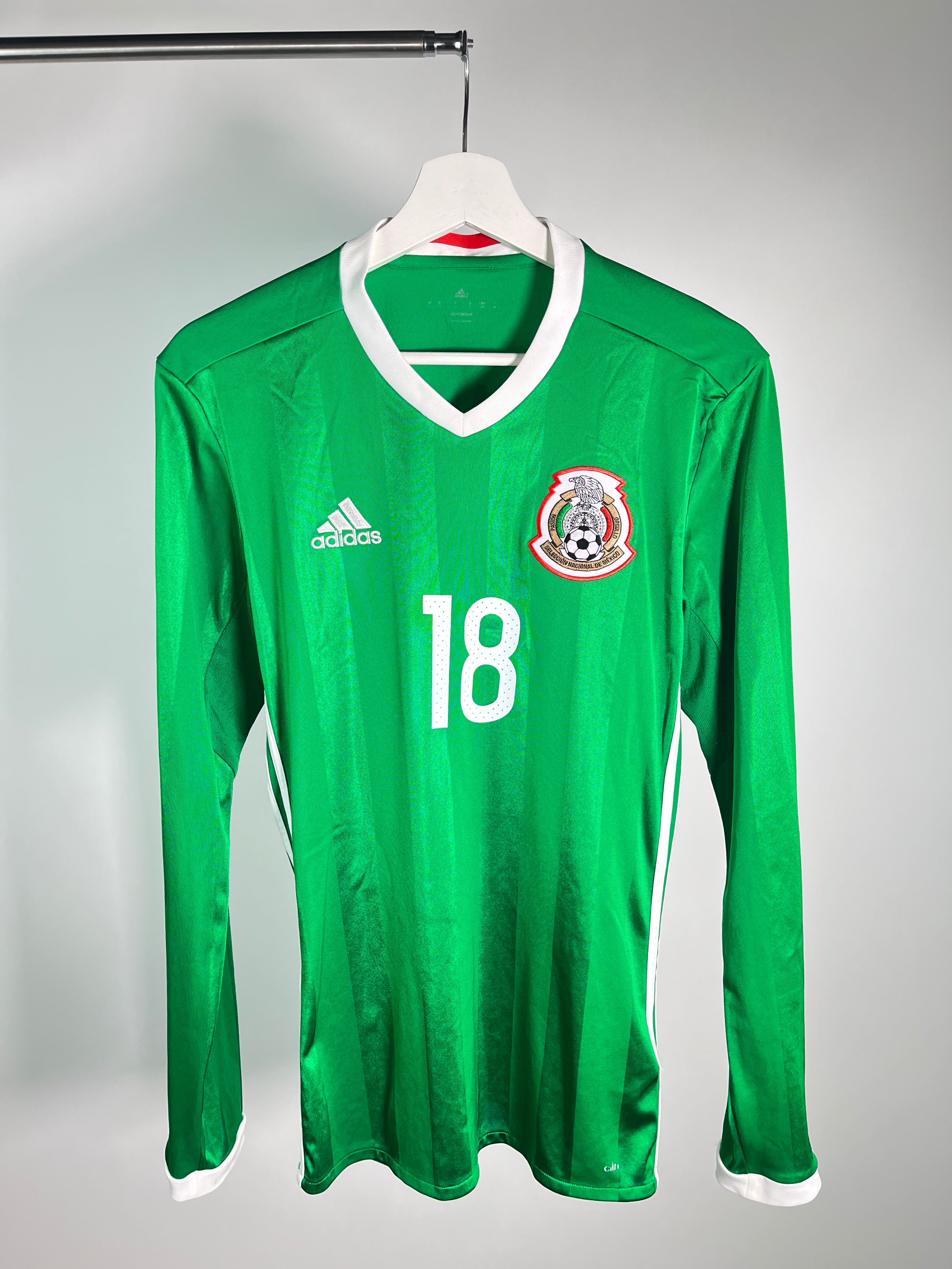 Jersey México Local 2016 2017 Manga Larga Andrés Guardado (S)