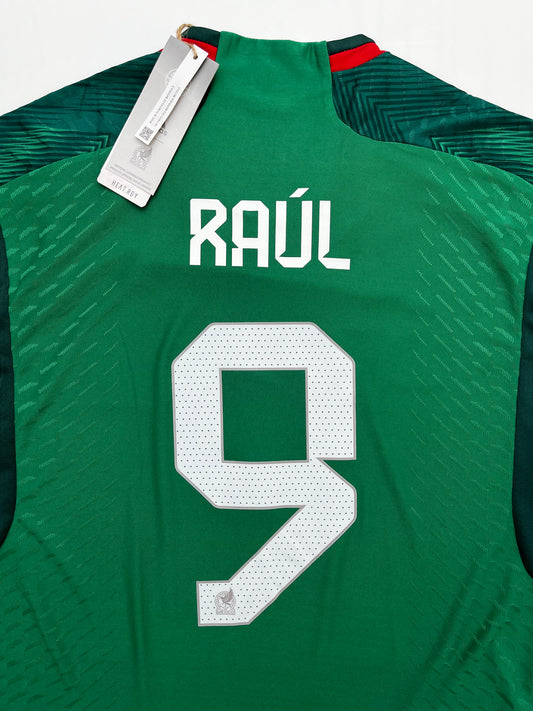Jersey México Local 2022 2023 Versión Jugador Raúl Jiménez (XL)