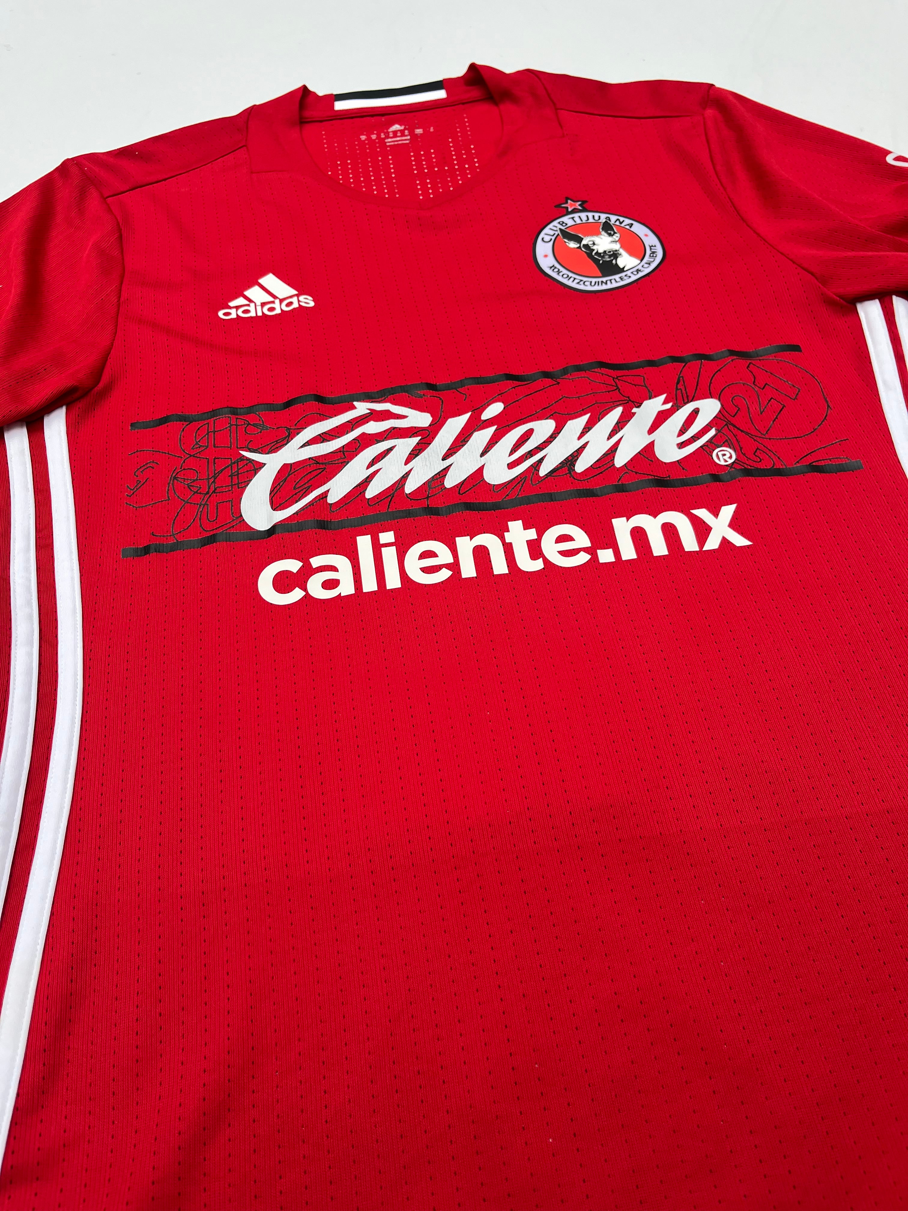 Jersey Xolos Local 2015 2016 Yasser Corona Adizero (M)
