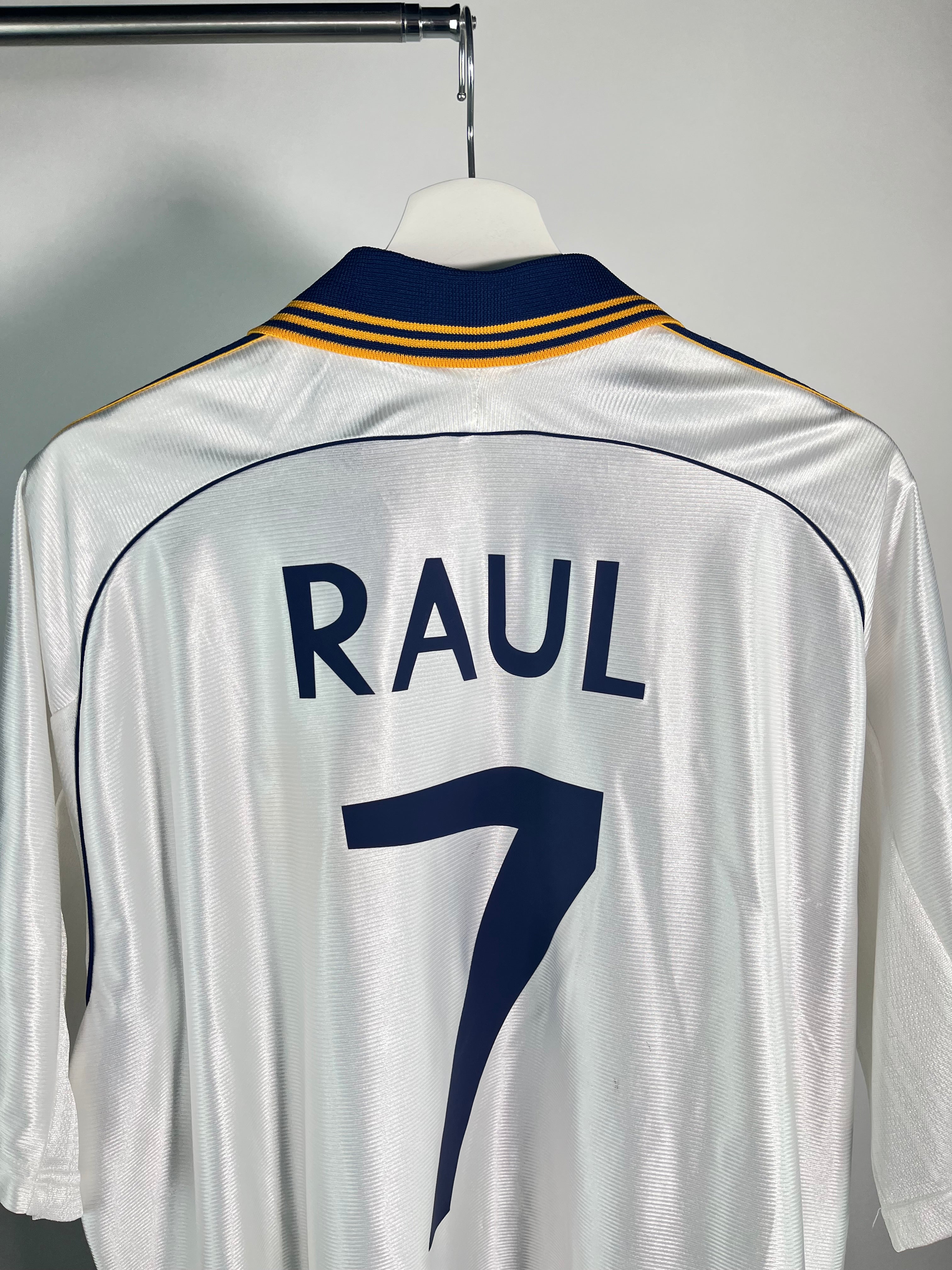 Jersey Real Madrid Local 1999 2000 Raúl González (L)