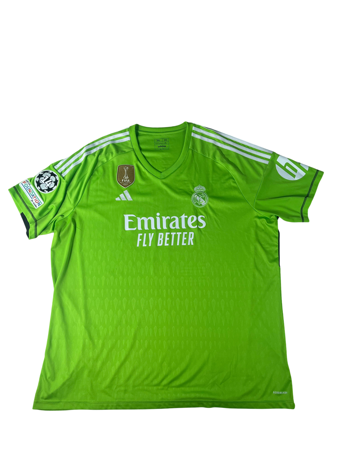 Jersey Real Madrid Portero 2023 2024 *Champions League* Thibaut Courtois (XXXL)