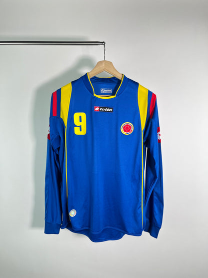 Jersey Colombia Visita 2009 2010 Manga Larga Radamel Falcao (L)