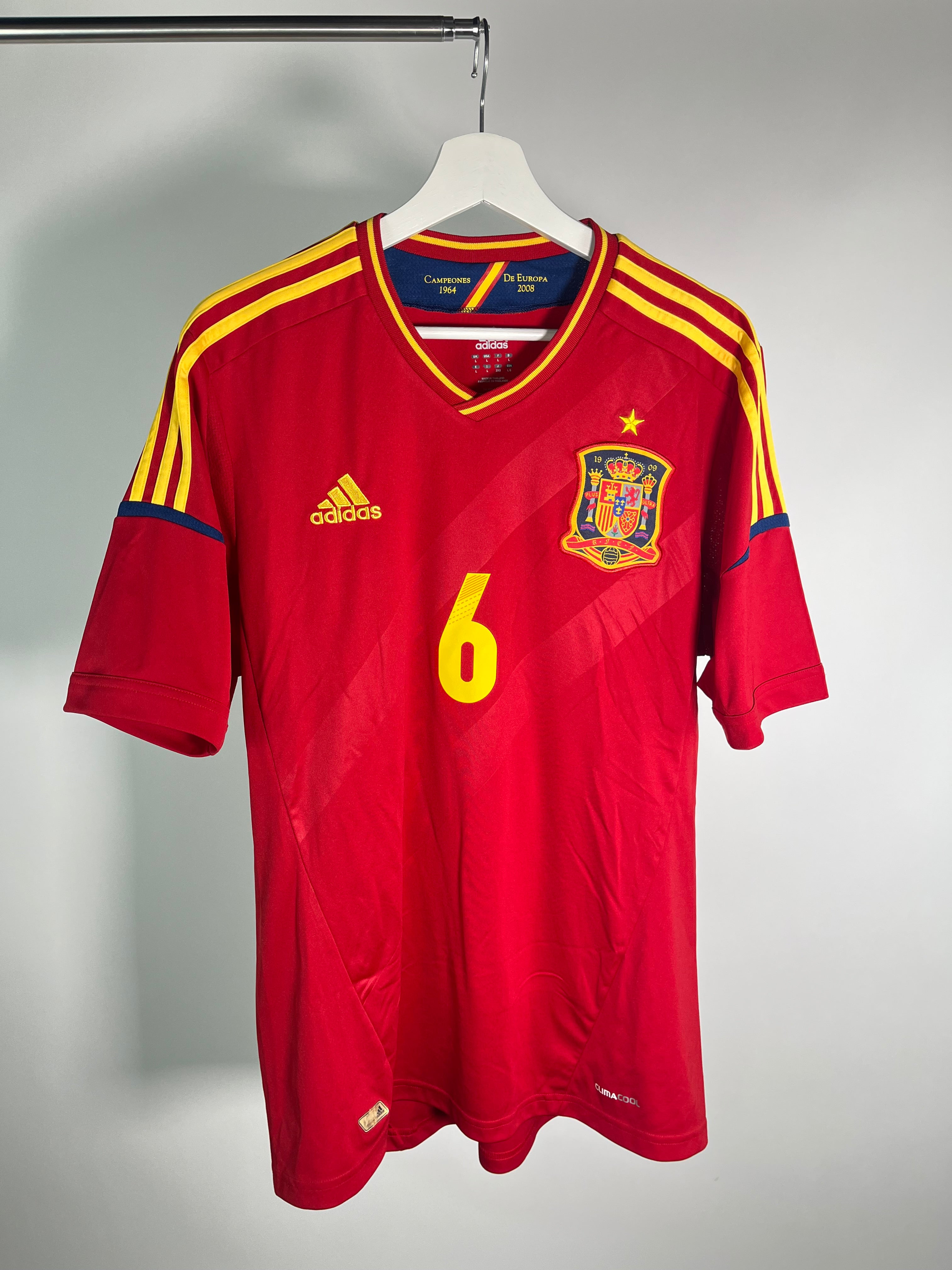 Jersey España Local 2012 2013 Andrés Iniesta (L)