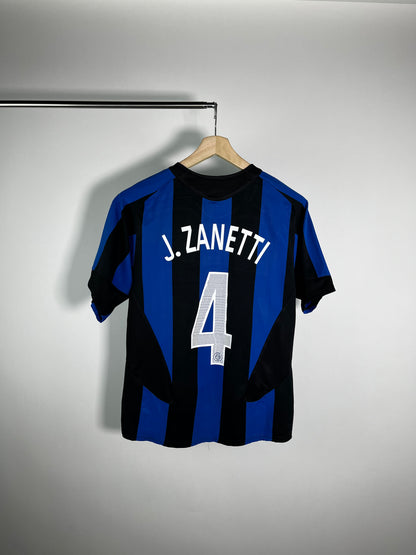 Jersey Inter de Milan Local 2005 2006 Javier Zanetti (S)