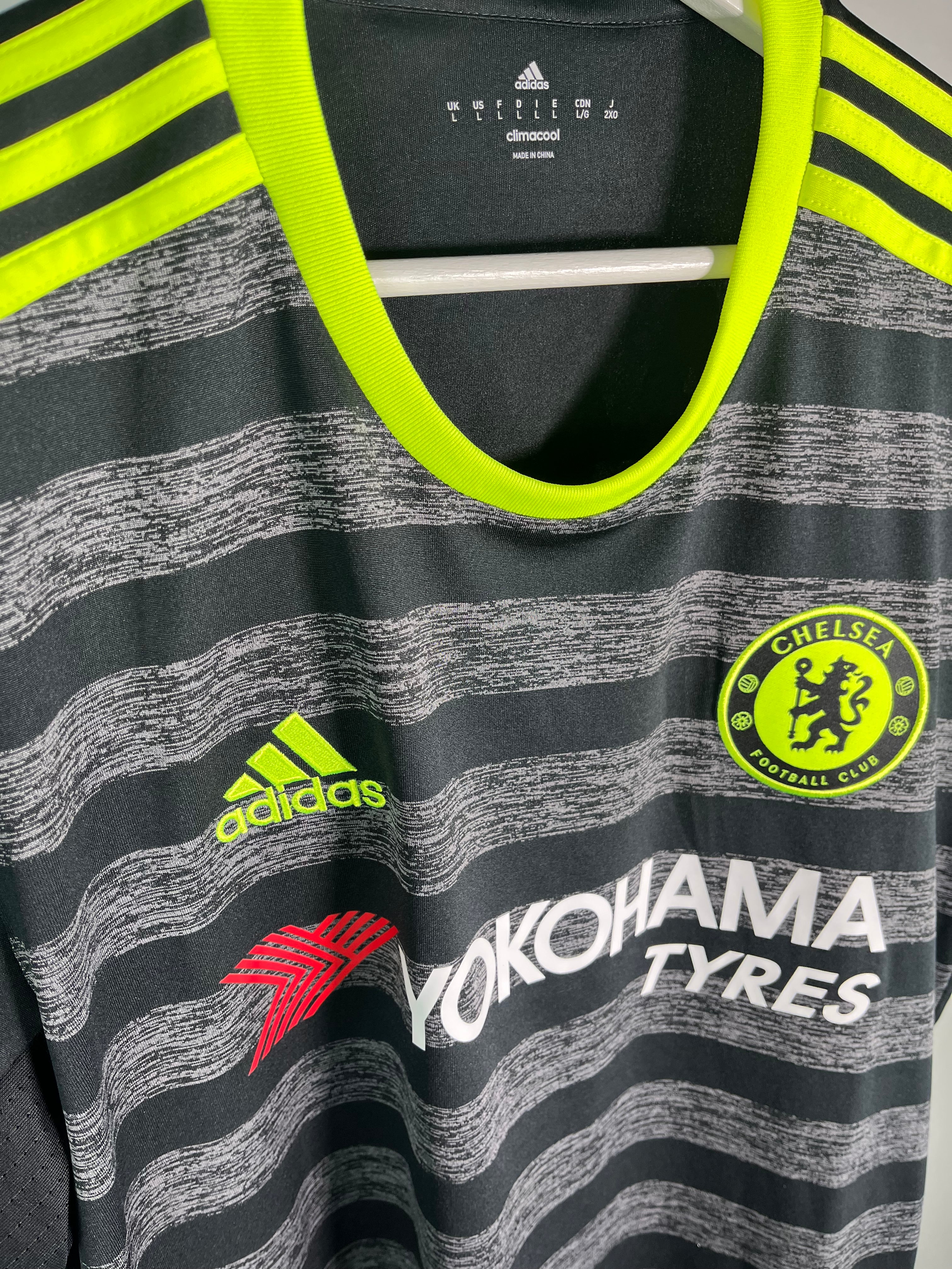 Jersey Chelsea Visita 2016 2017 Eden Hazard (XL)