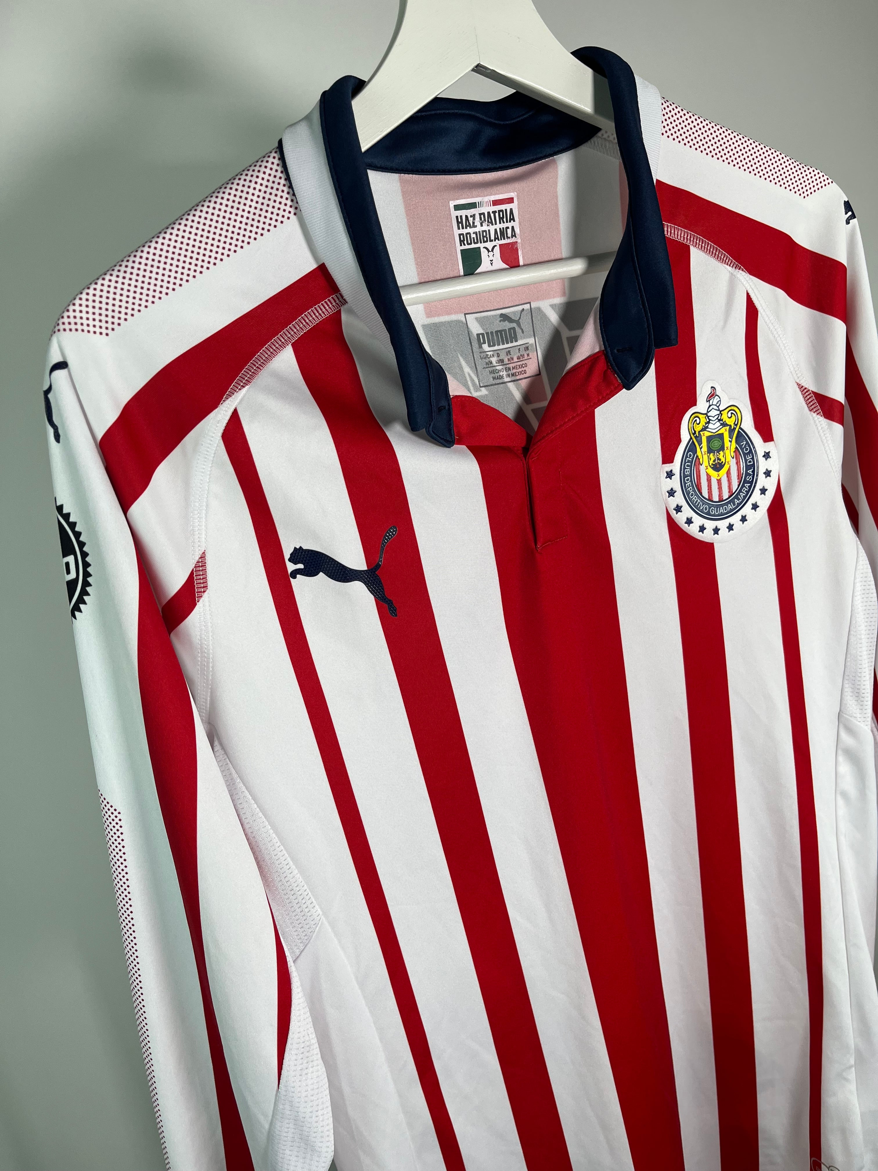 Jersey Chivas Local 2018 2019 Manga Larga (M)